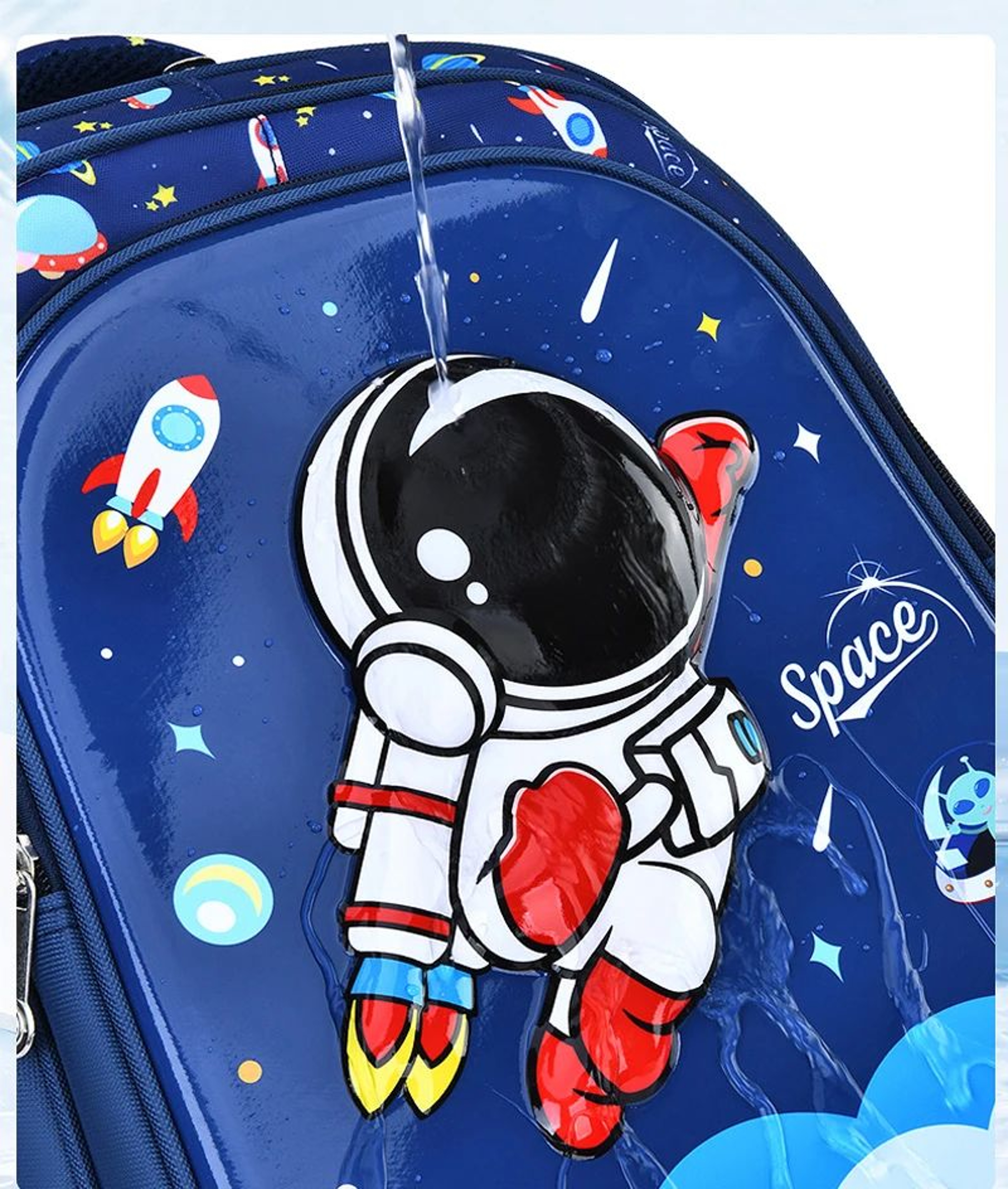 3D Stereoscopic Astronaut Primary Back Pack 4