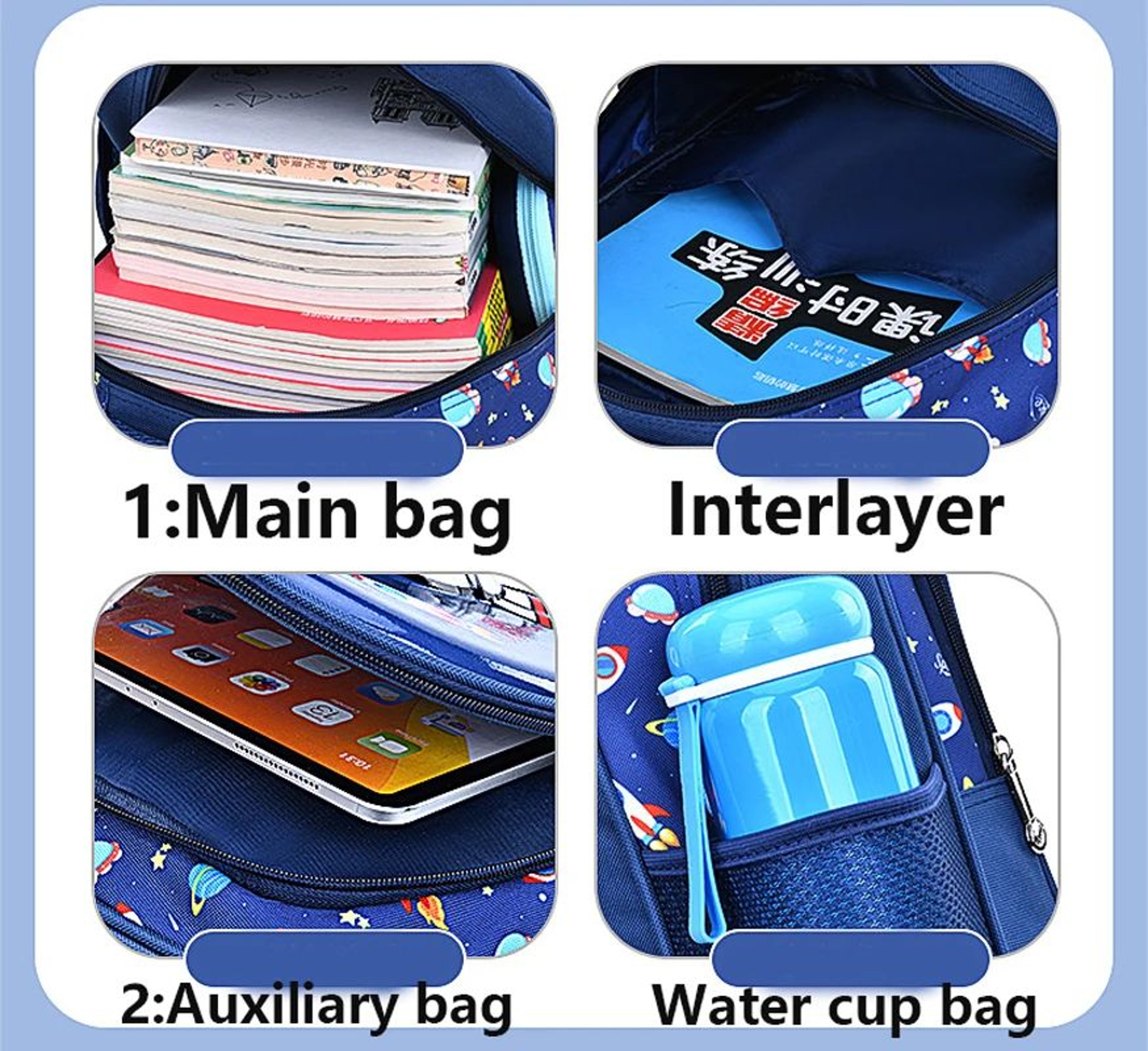 3D Stereoscopic Astronaut Primary Back Pack 5