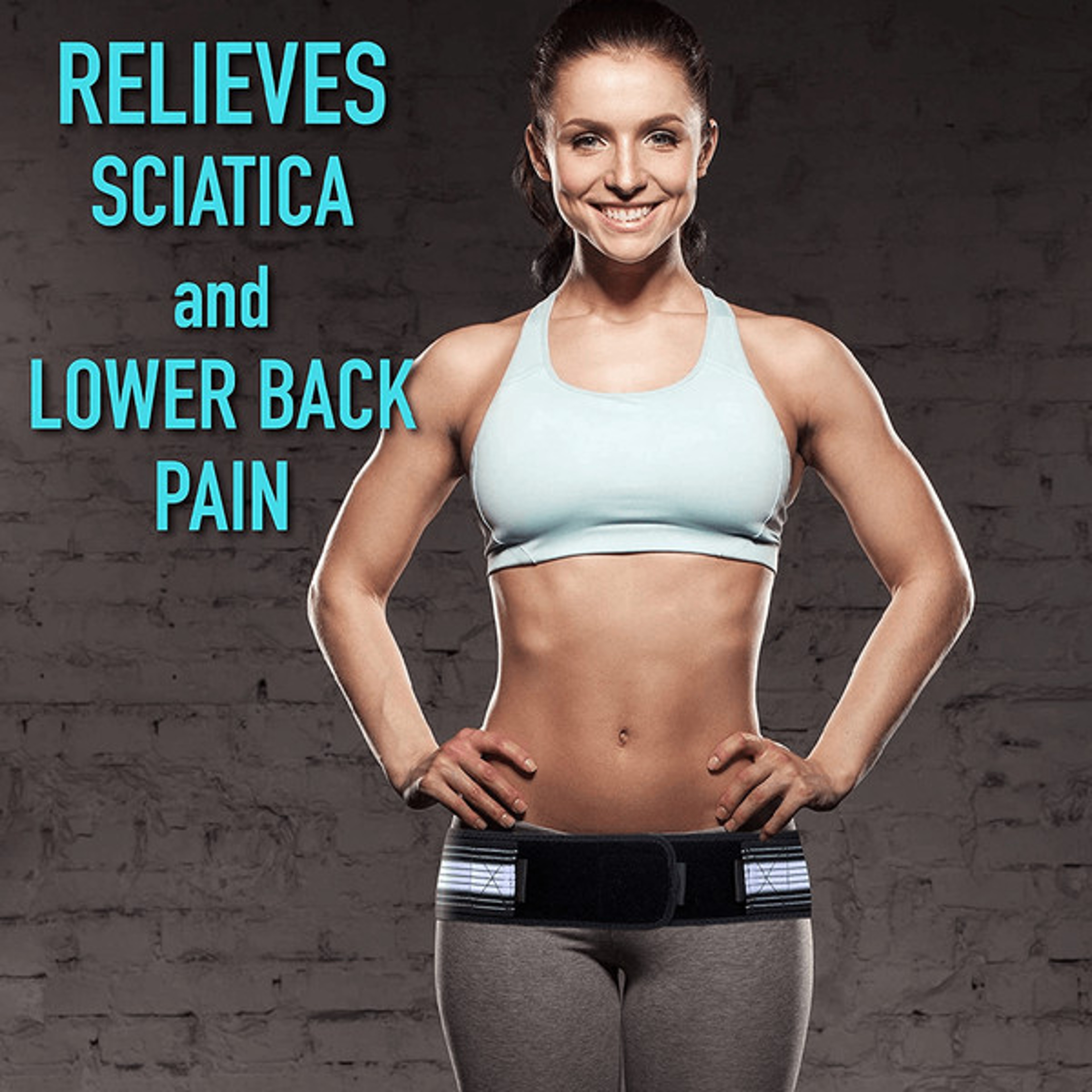 Back Pain Relief Redefined - Durable Ultimate Relief Belt for Sciatica & Lower Back Pain, Adjustable and Breathable – view 4