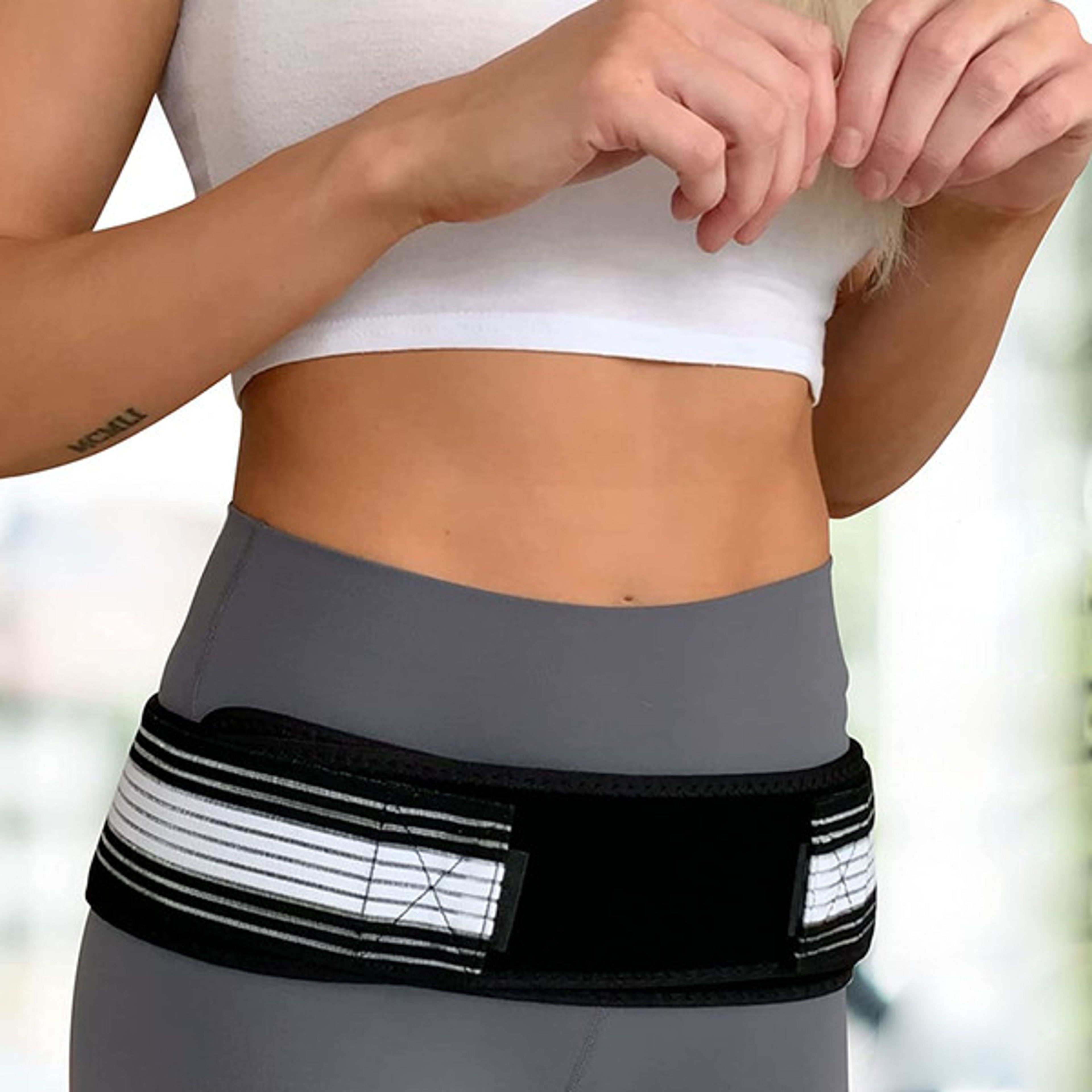 Back Pain Relief Redefined - Durable Ultimate Relief Belt for Sciatica & Lower Back Pain, Adjustable and Breathable – view 1