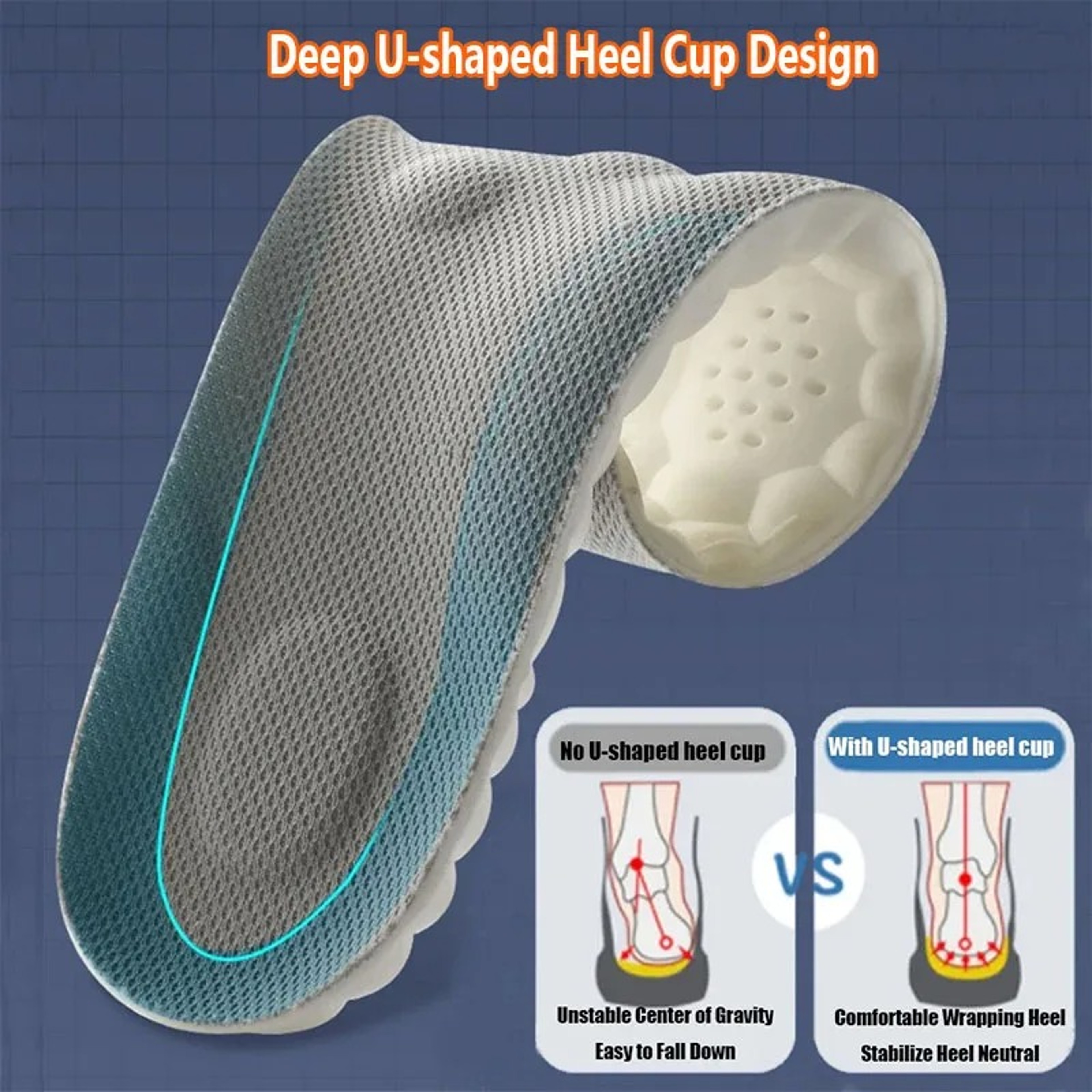 4D Cloud Technology Insole - Super Soft! 4