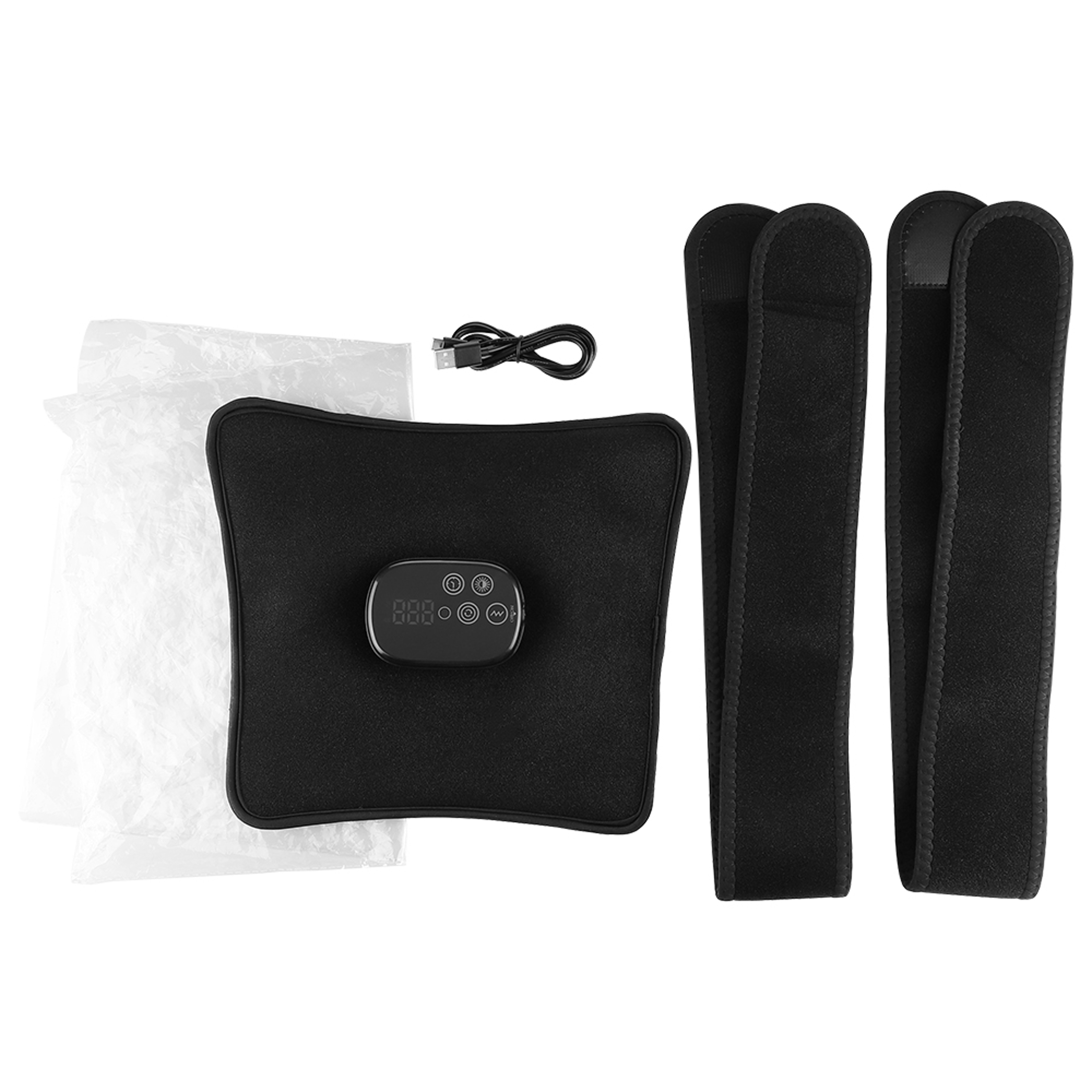 Electric Infrared Knee Pad with Red Light Heating and Vibration for Pain Relief – view 7