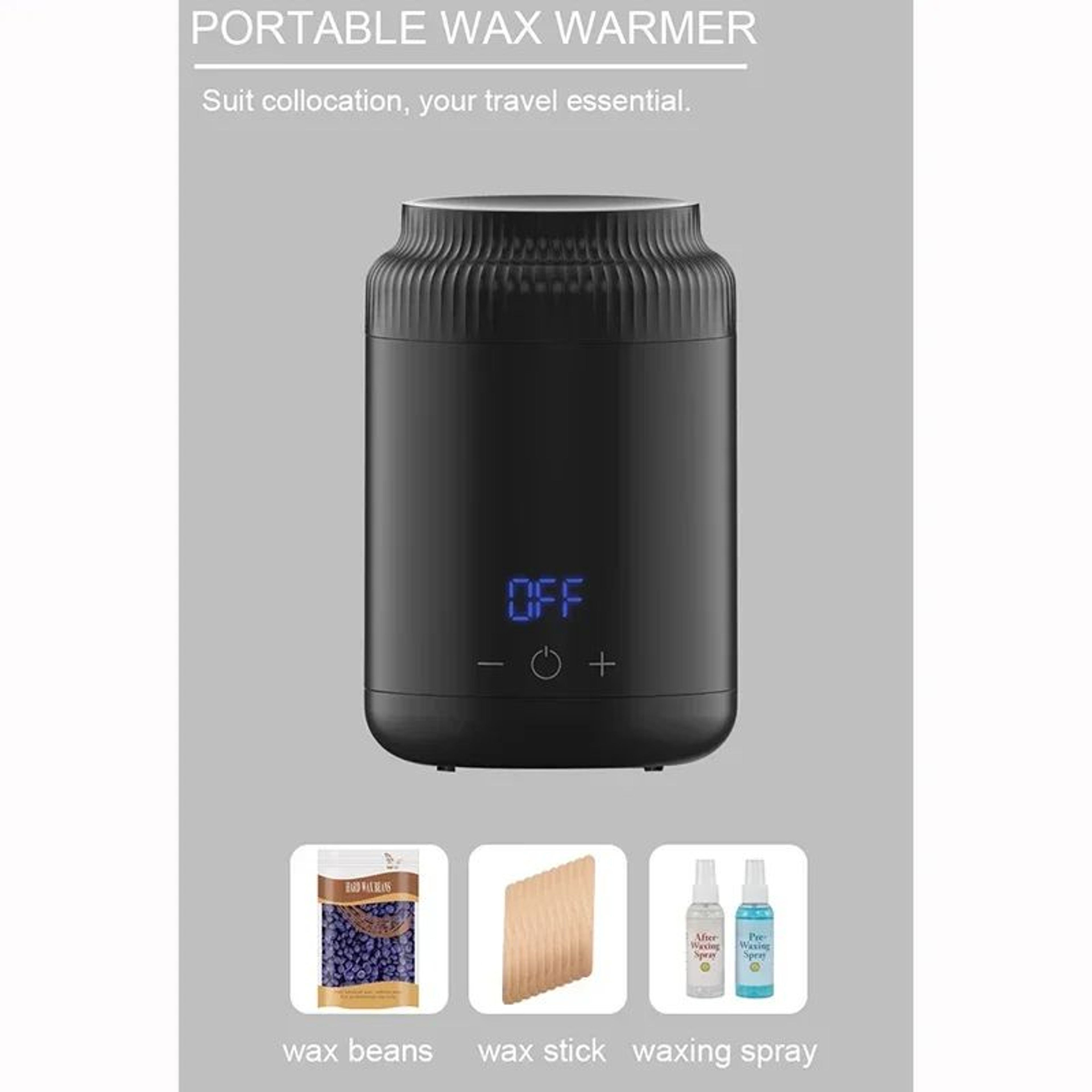 HighPower Wax Heater Wax Melting Hair Removal Machine With Touch Control LED Display Fast Beauty Th 0