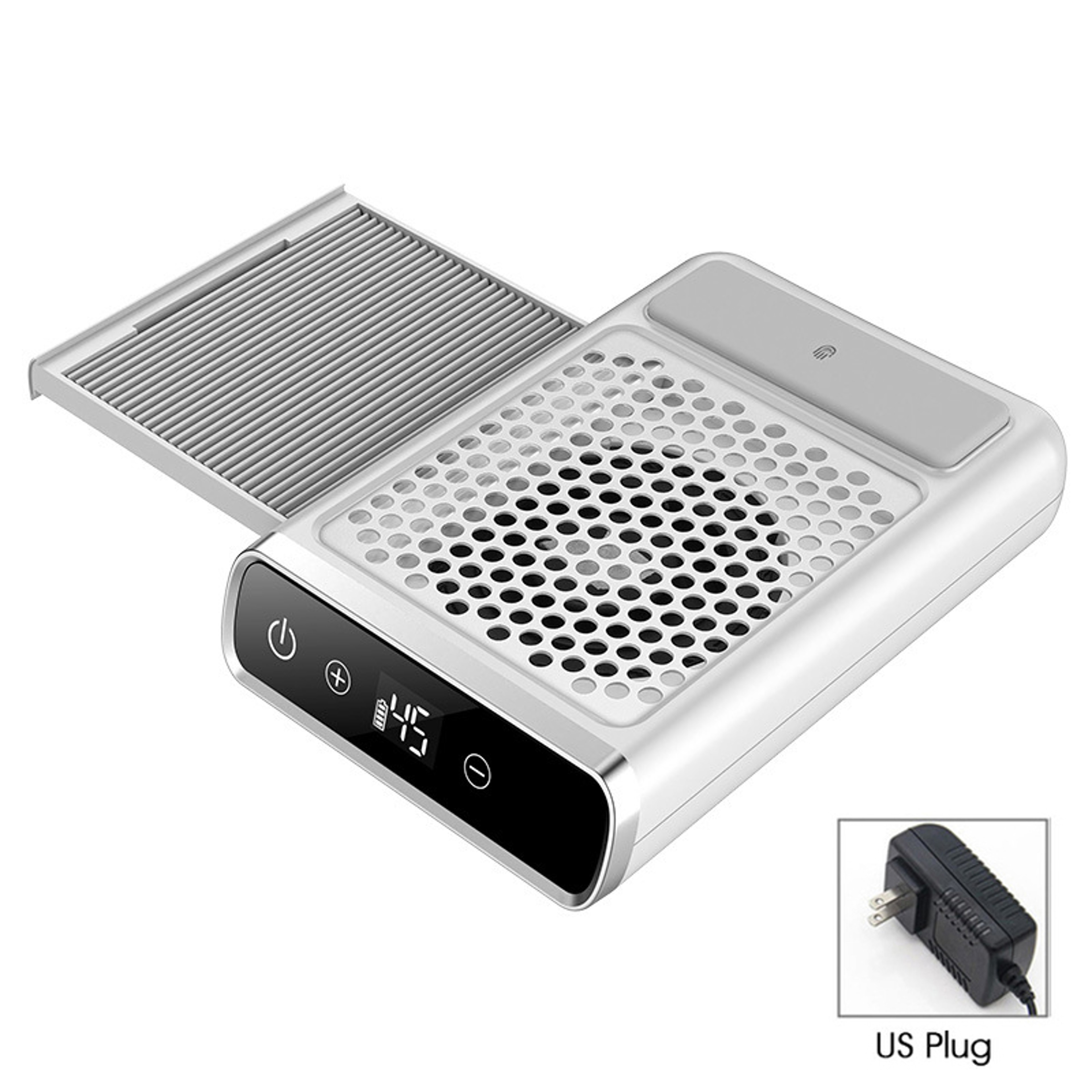 Powerful Nail Dust Vacuum Collector Professional Nail Dust Extractor With Reusable Filter  Adjustab 6