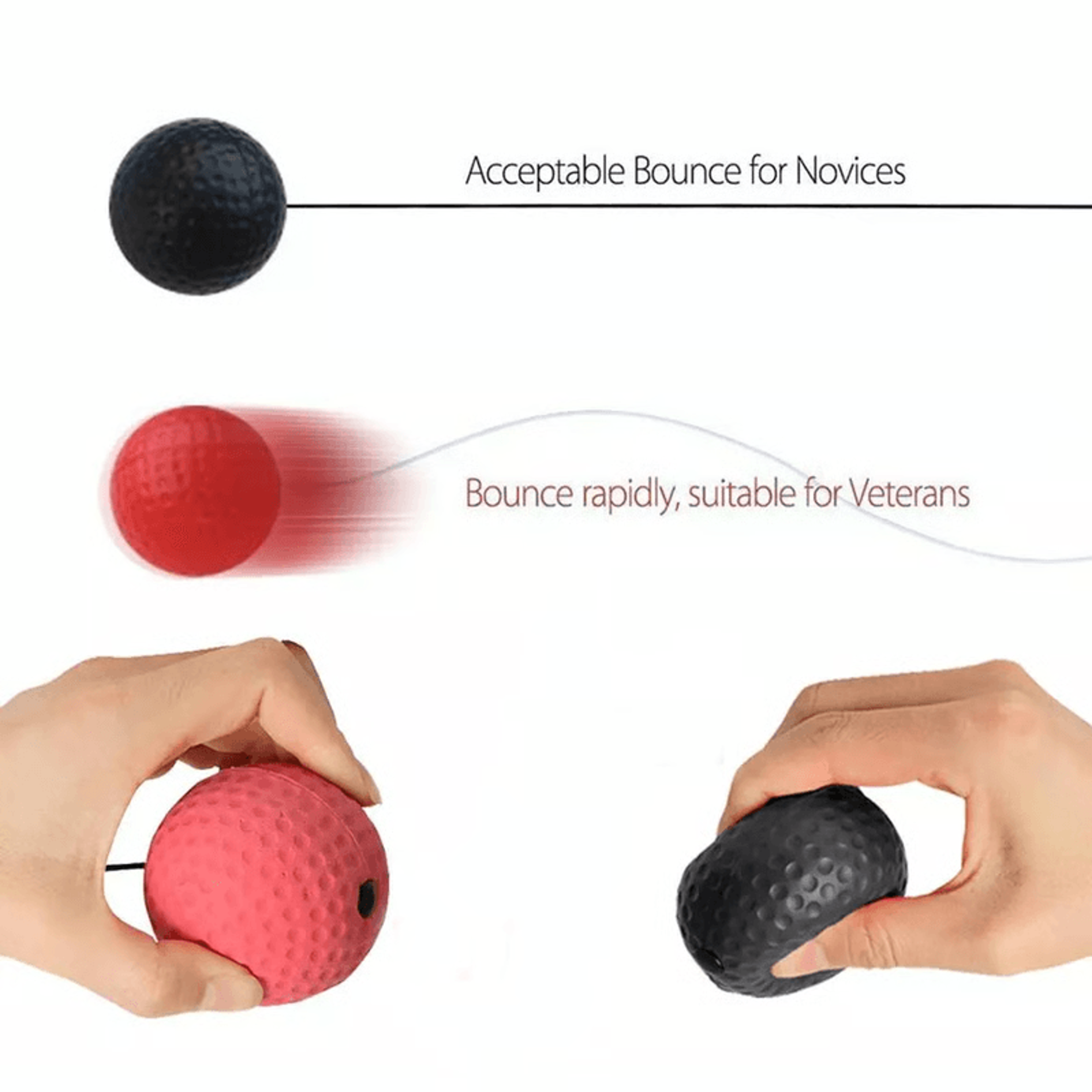 Boxing Reflex Ball Headband 9