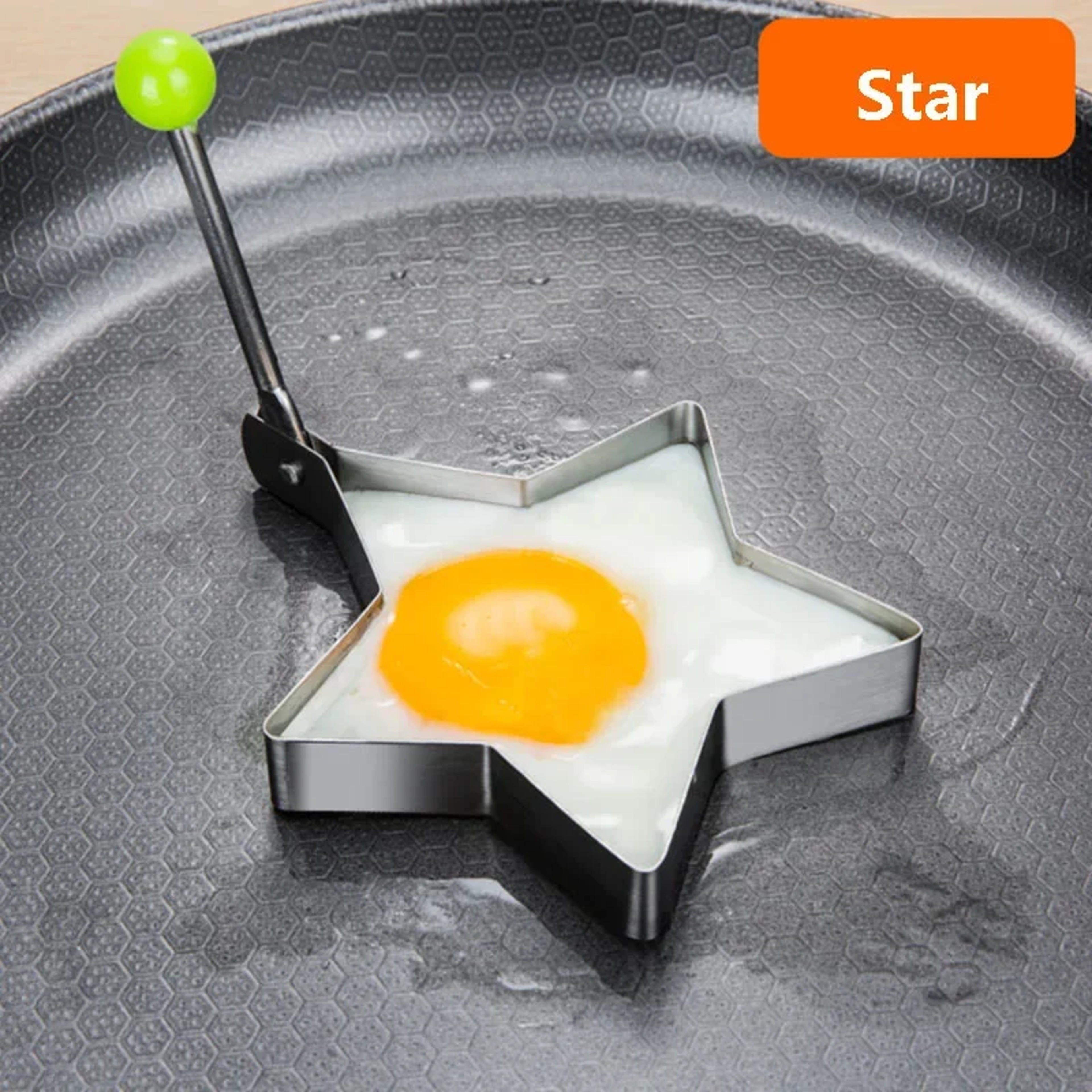 Stainless Steel Egg Ring Pancake Mold For Perfect Breakfasts 3