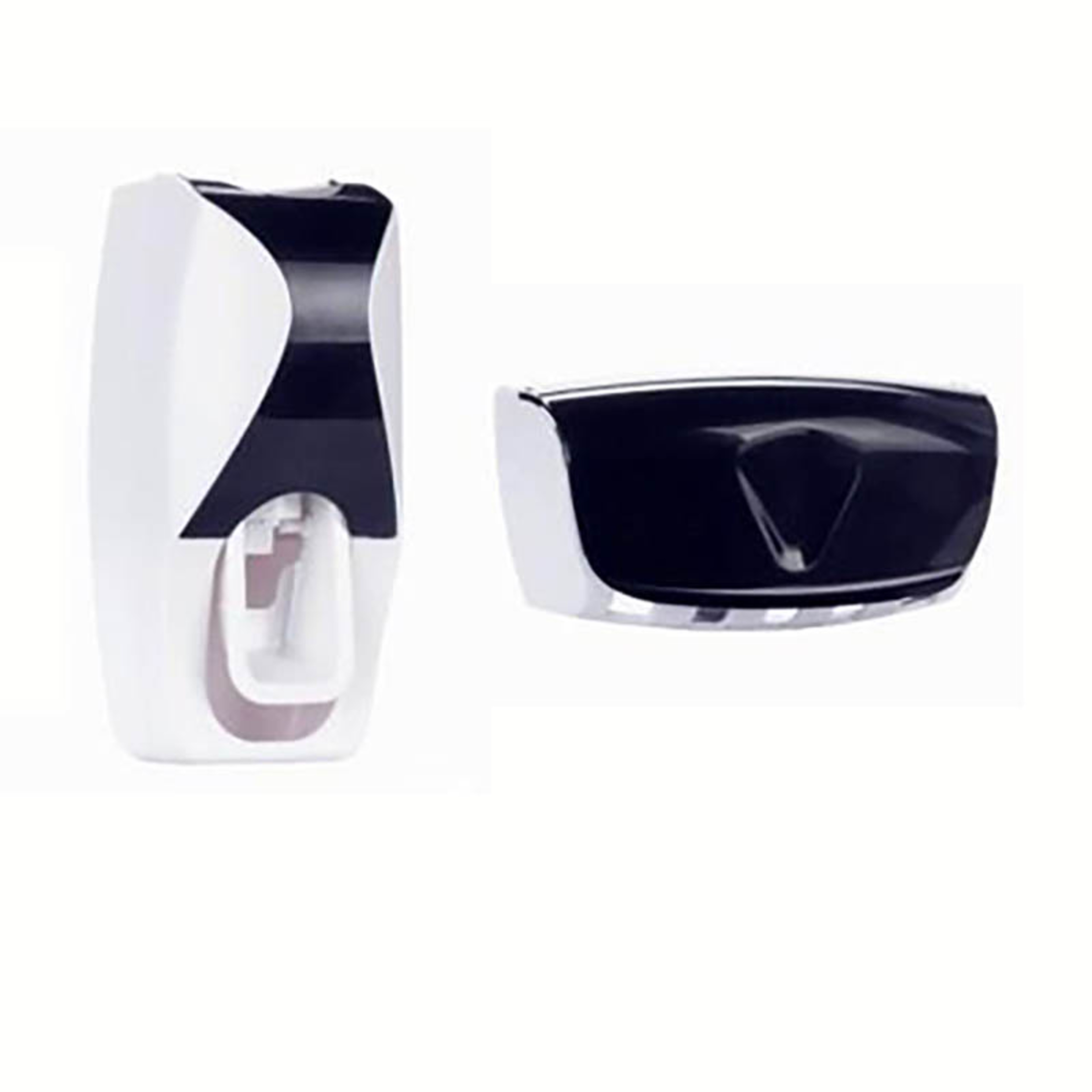 Space Saving Wall Mounted Toothbrush Holder With Automatic Toothpaste Dispenser And Cup Organizer 8