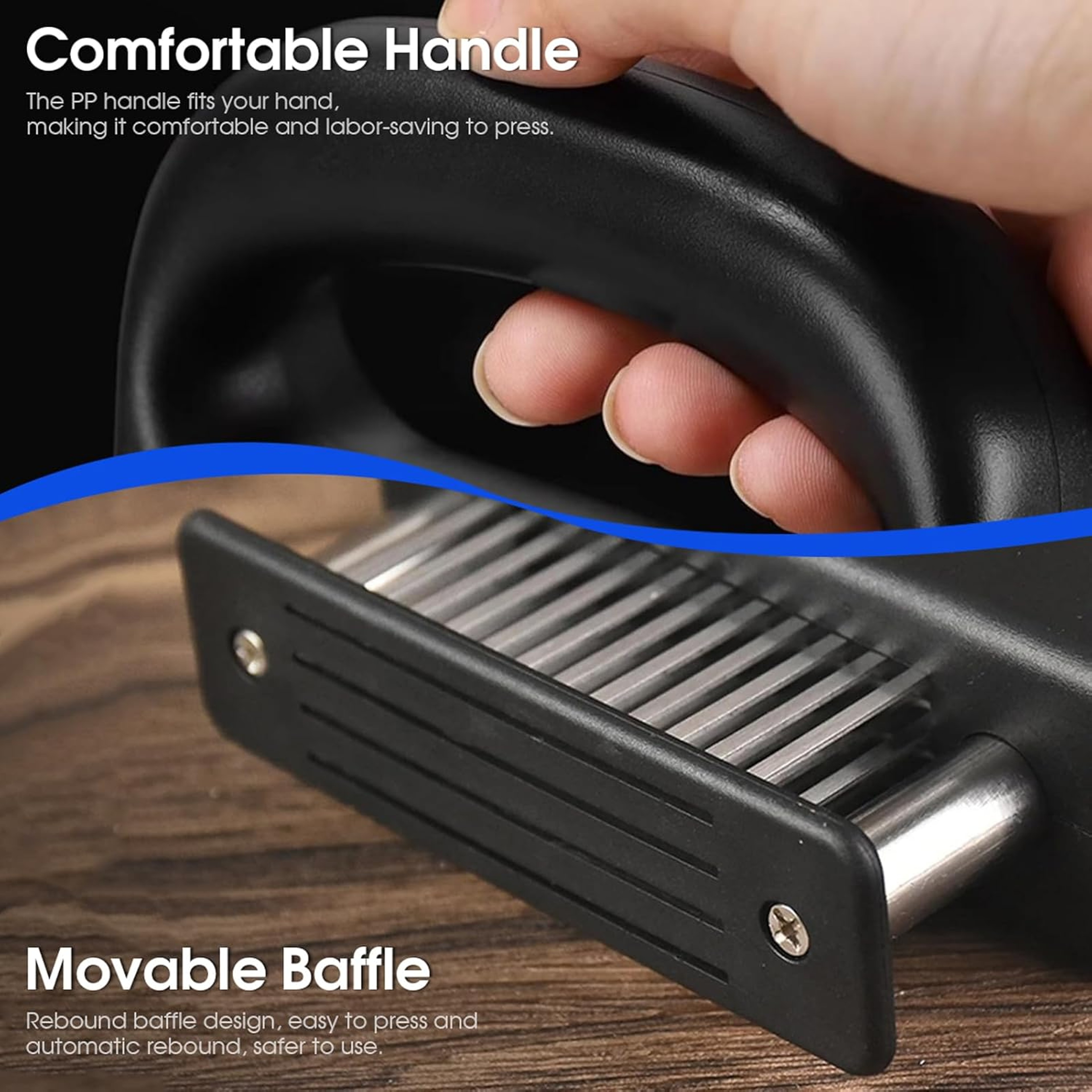 Heavy Duty Blade Meat Tenderizer Tool For Juicy Steaks And Faster Marinating 4
