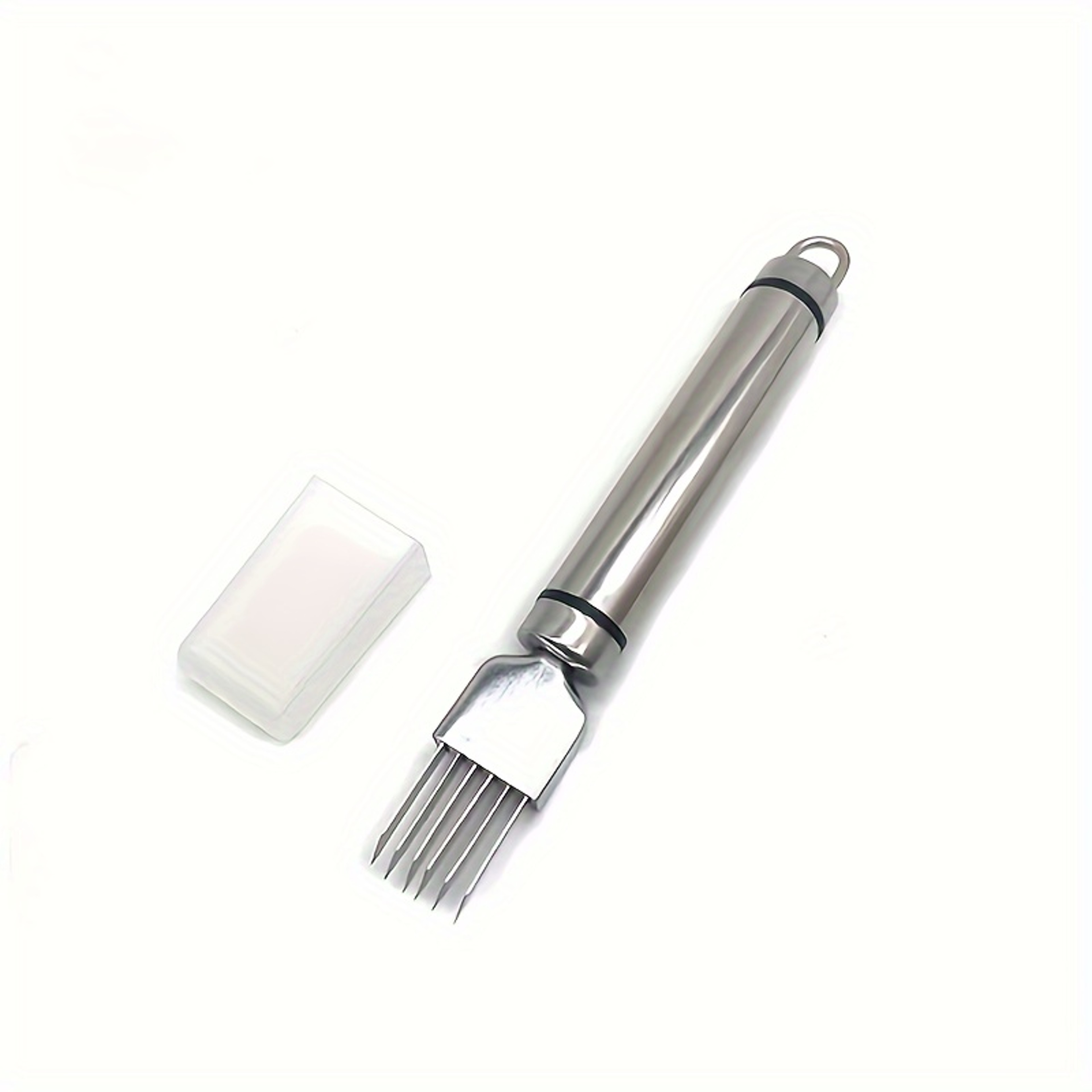 Stainless Steel Vegetable Shredder Knife for Green Onion, Garlic & Herb Slicing – view 6