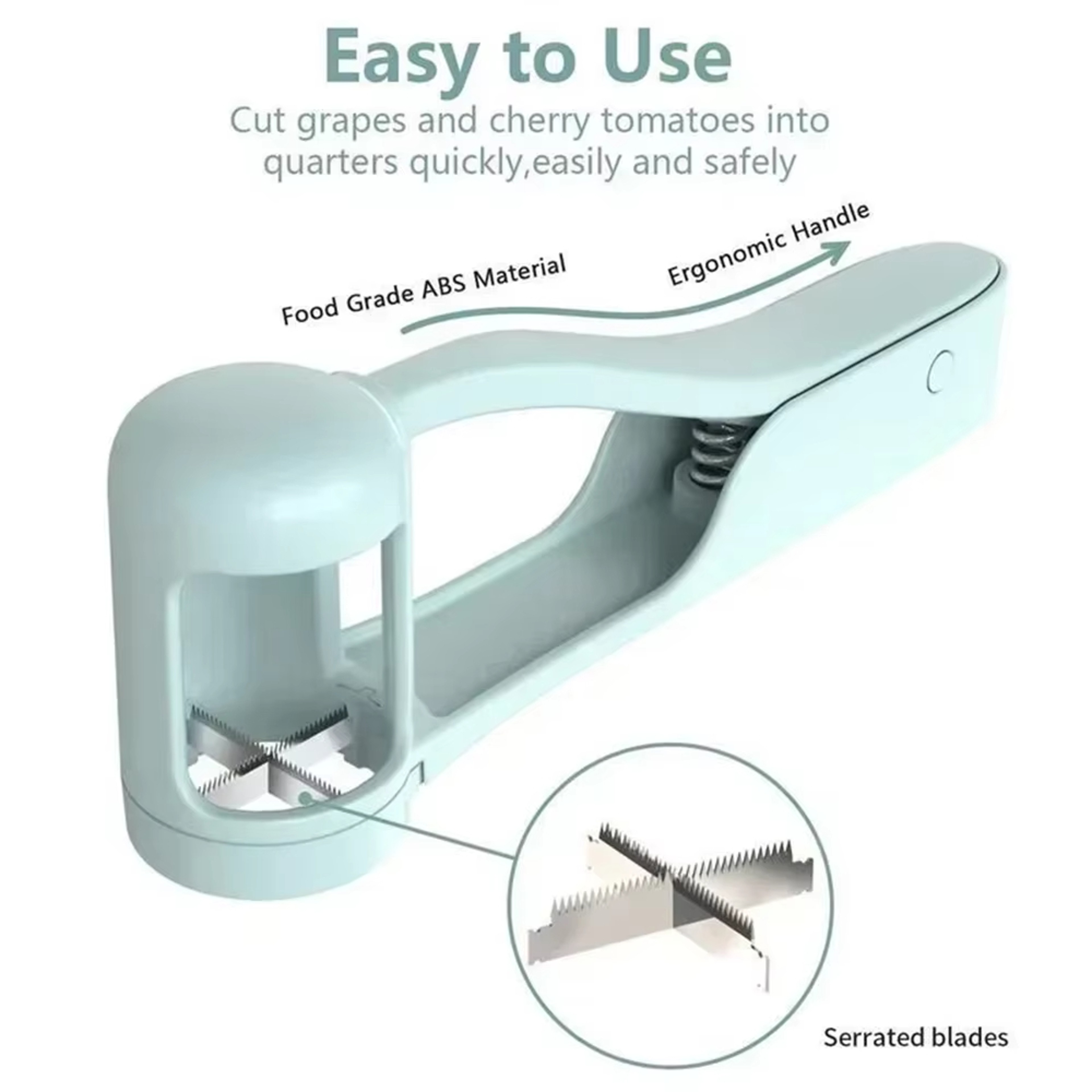 Safe Slice Grape Cutter  Cherry Tomato Slicer For Kids Salads And Quick Snack Prep 1