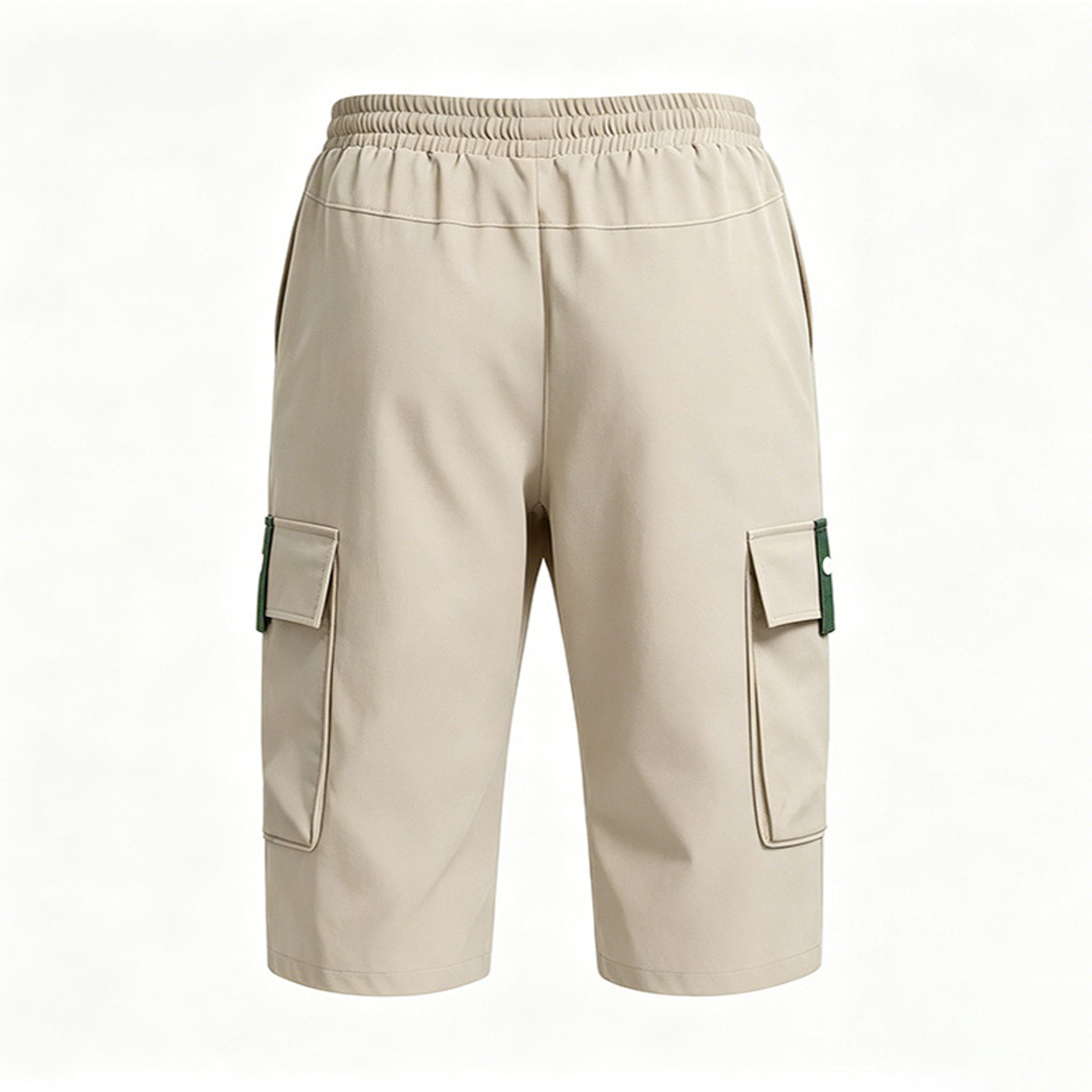 Mens Cargo Shorts With Multi Pockets Elastic Drawstring Waist For Outdoor Beach  Everyday Wear 4