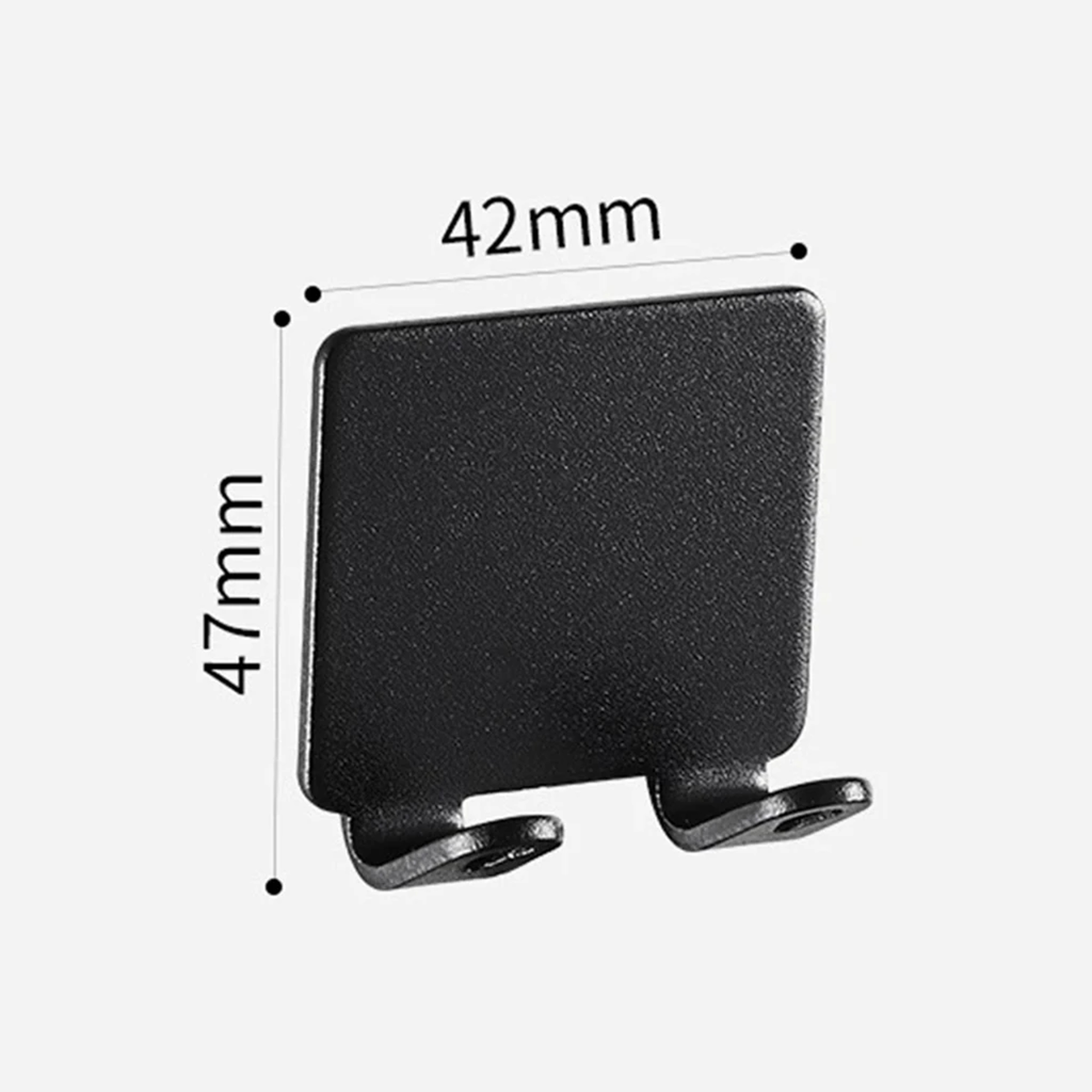 Stainless Steel Wall Mount Razor Holder Adhesive Bathroom Razor Organizer 5