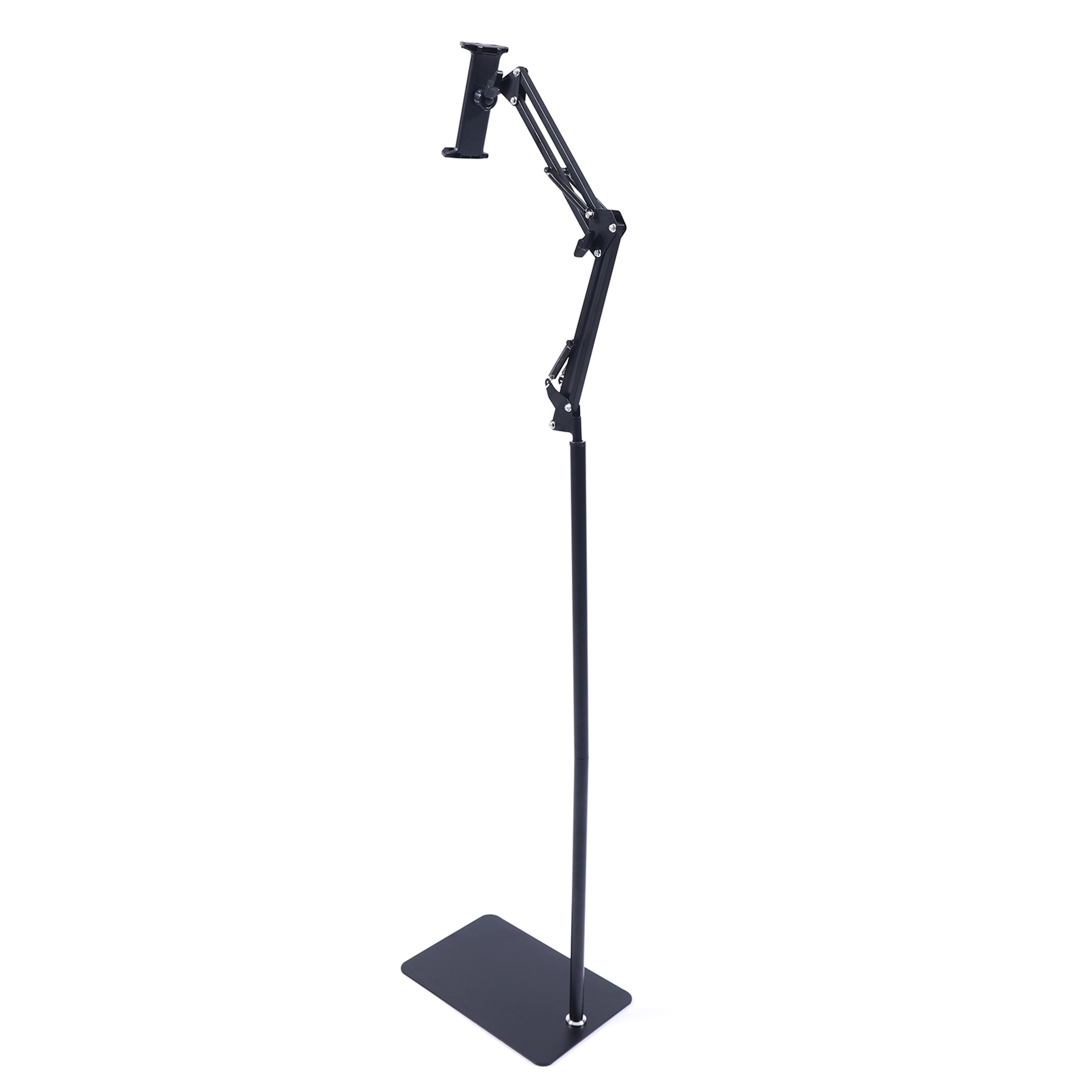 Adjustable Tablet Floor Stand With Swivel Universal Phone  Tablet Holder 8