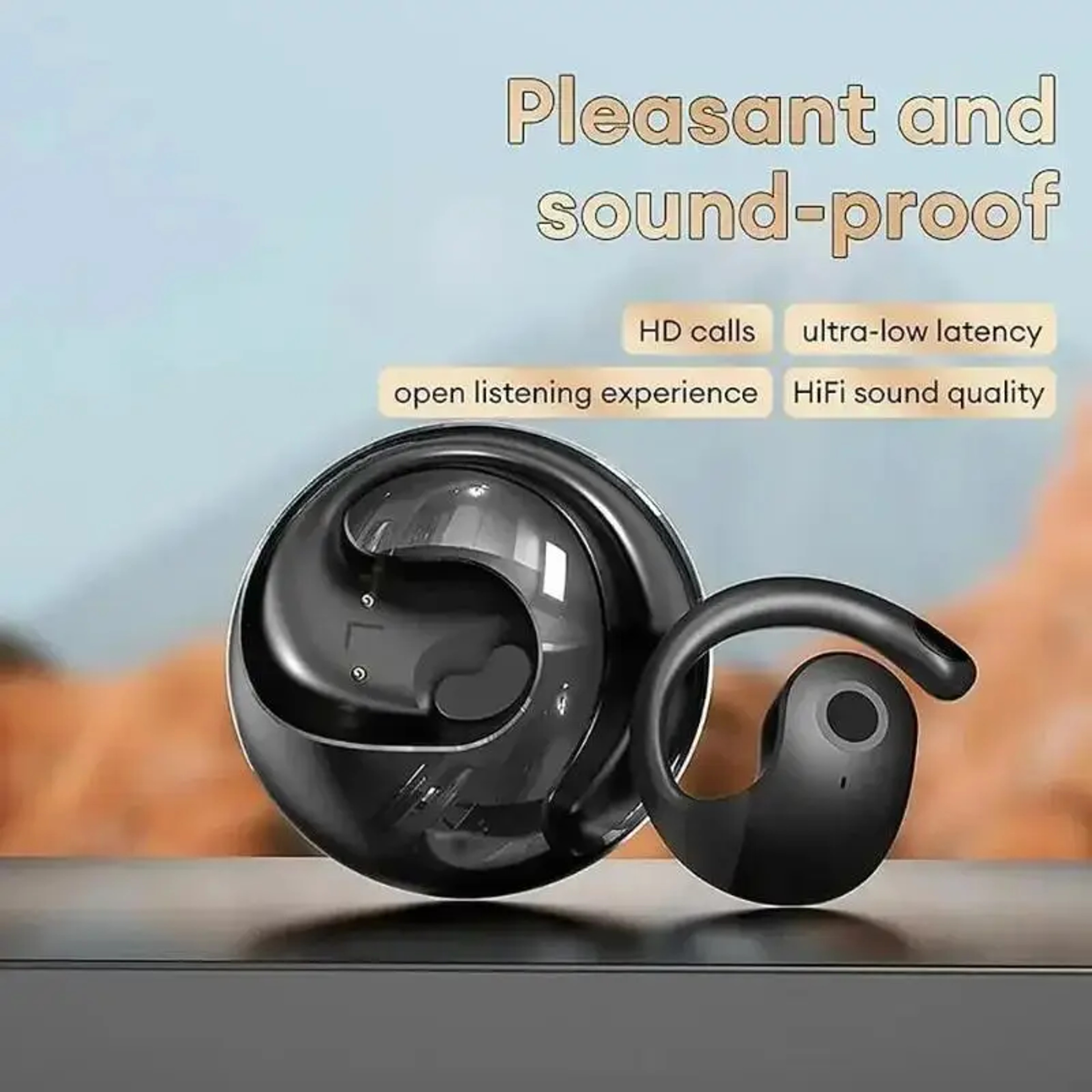 AI Translator Earbuds With Real Time Translation For Languages Bluetooth Travel Headphones 1