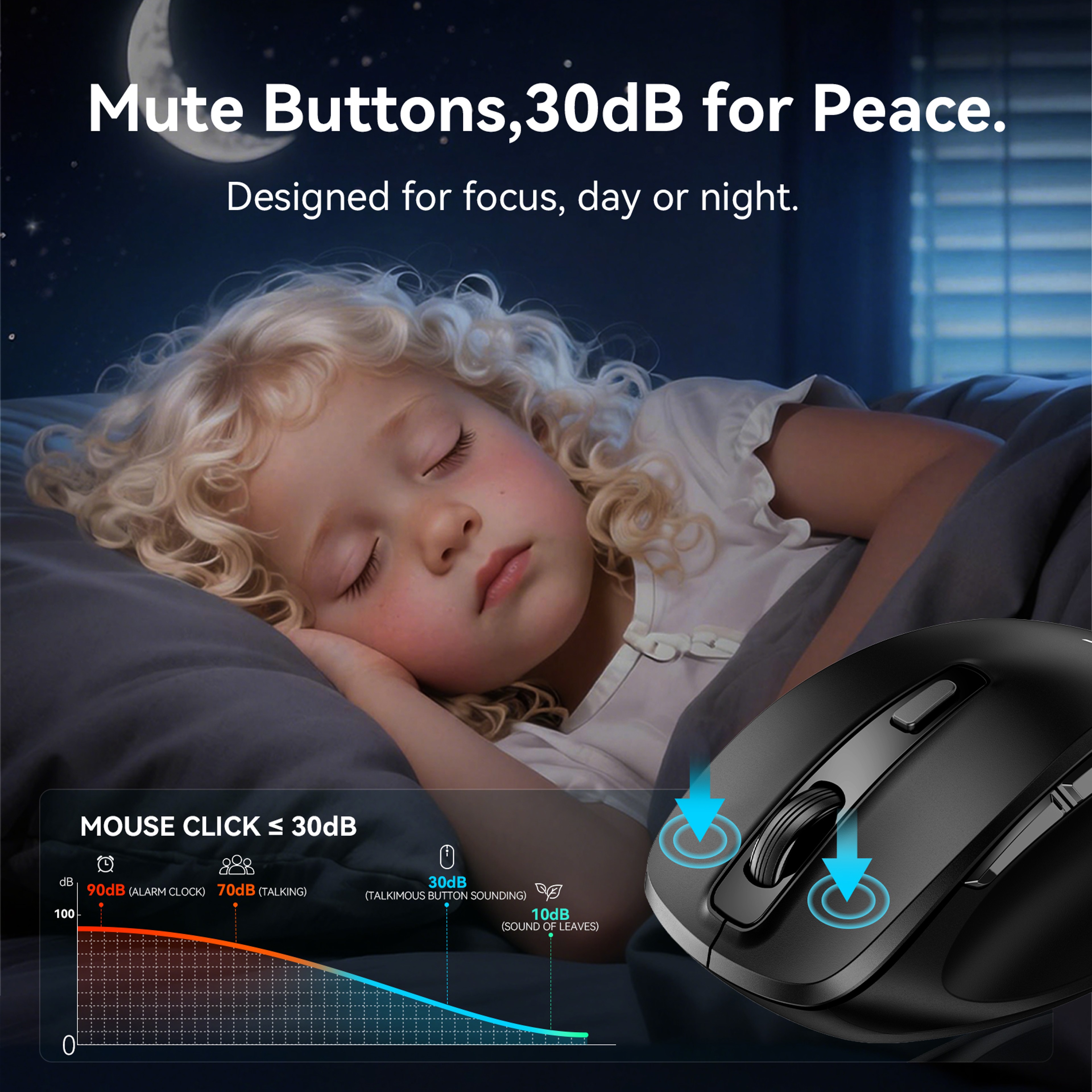 Vention Wireless Bluetooth Mouse Dual Mode Ergonomic DPI Silent Mouse For Laptop Mac  PC 4