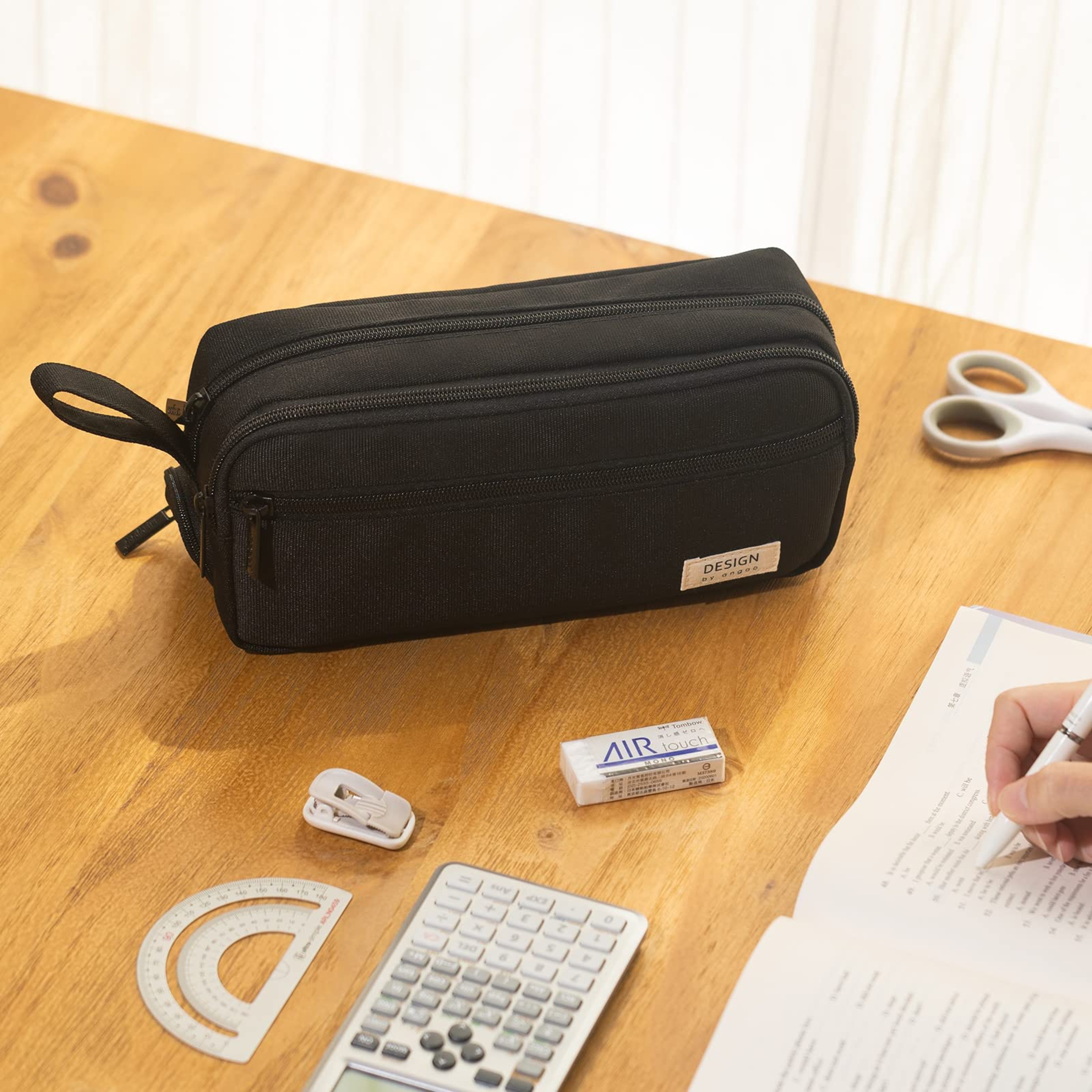 Large Capacity Layer Pencil Case Stationery Organizer For School  Everyday Use 1