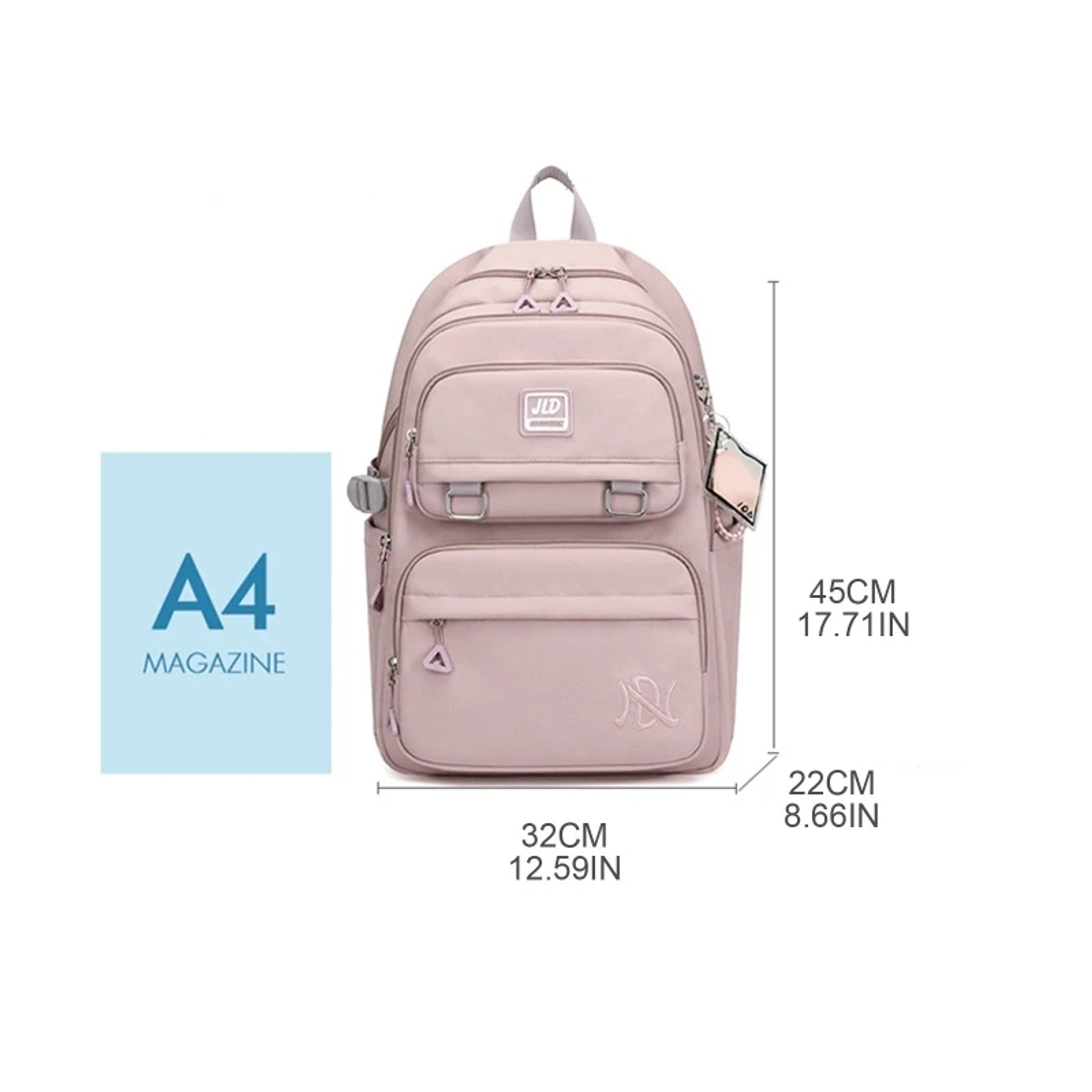 Stylish Girls School Backpack Large Capacity Teen Backpack For Back To School Everyday Essentials 4