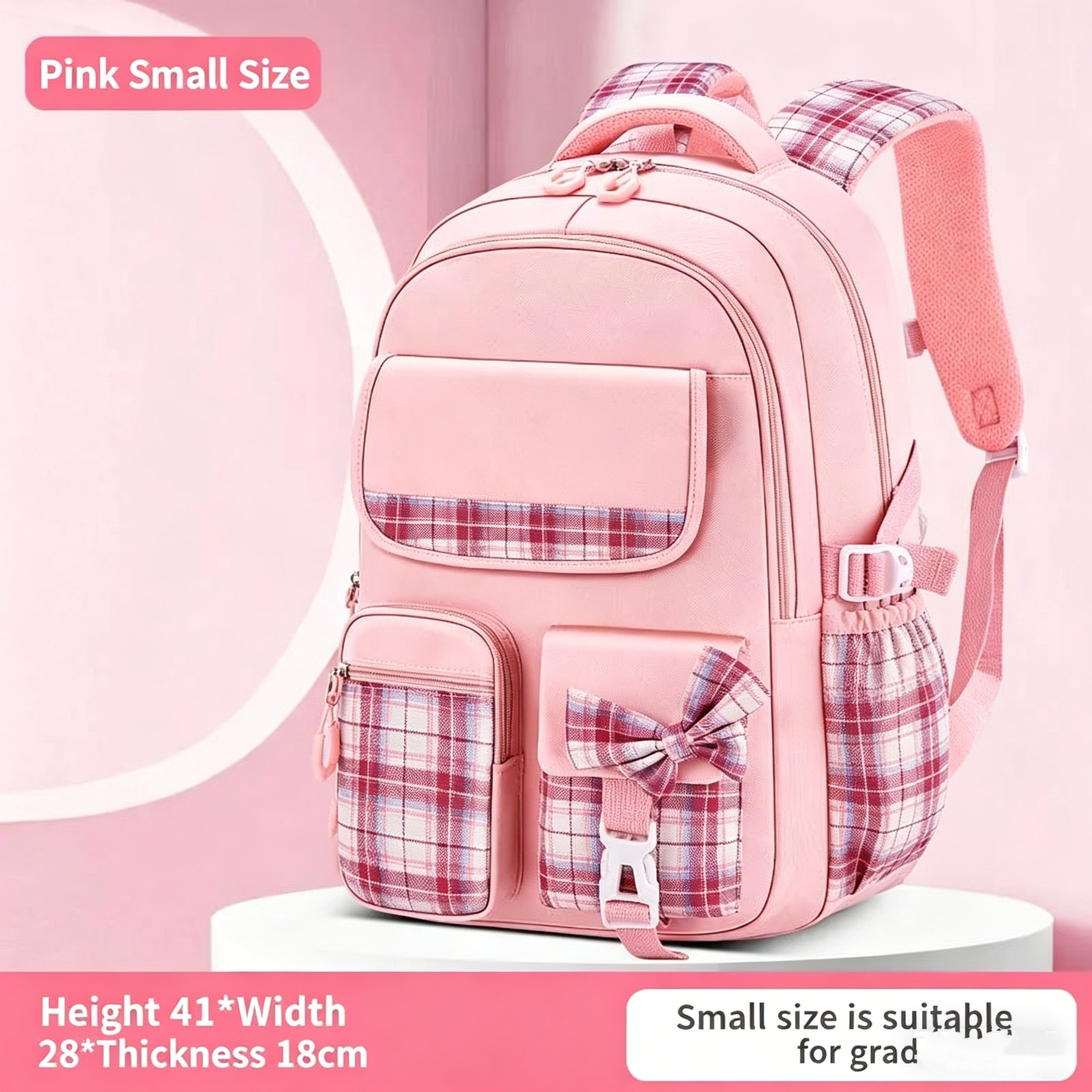 Back To School SpineGuard Girls School Backpack With Waterproof Large Capacity Design 4
