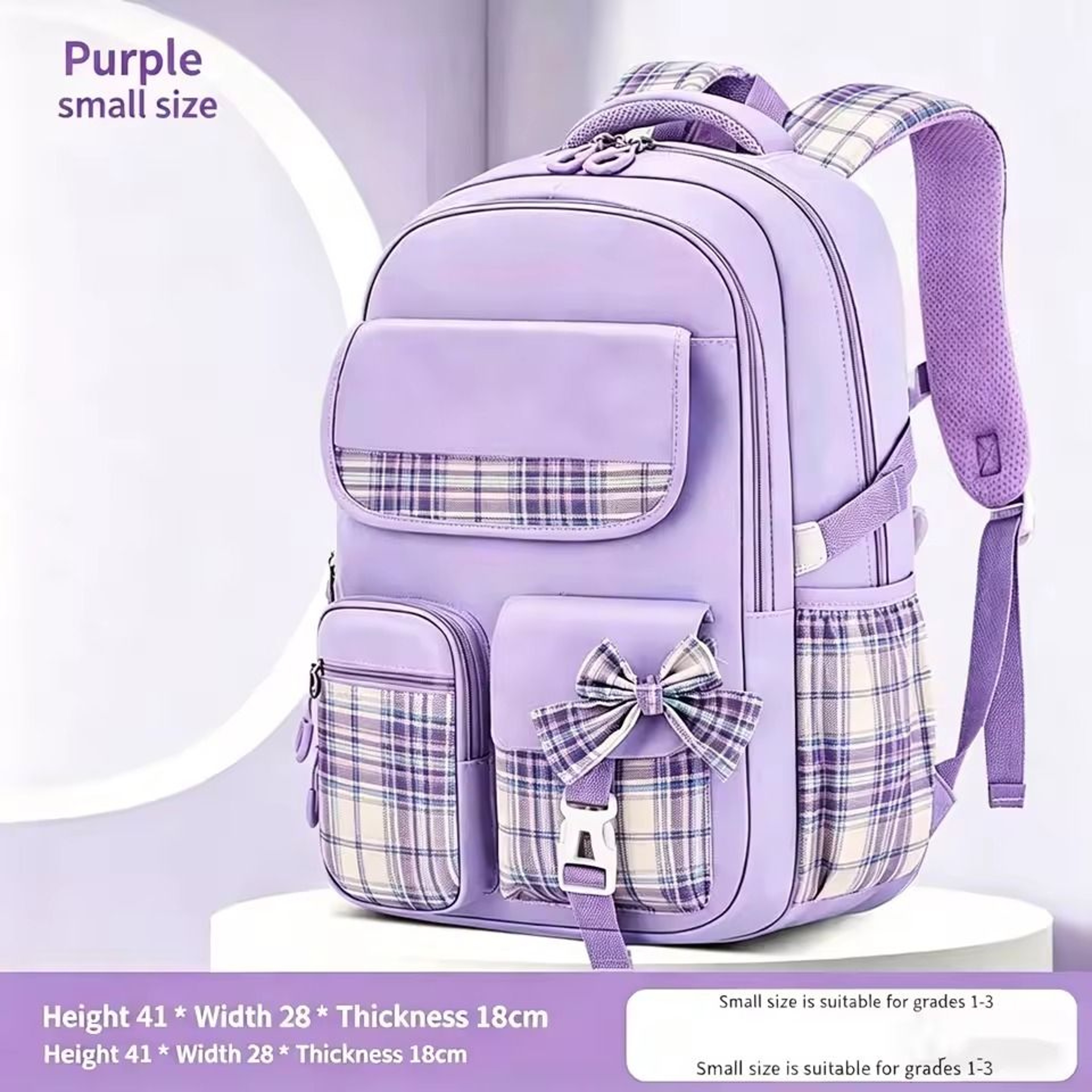 Back To School SpineGuard Girls School Backpack With Waterproof Large Capacity Design 0