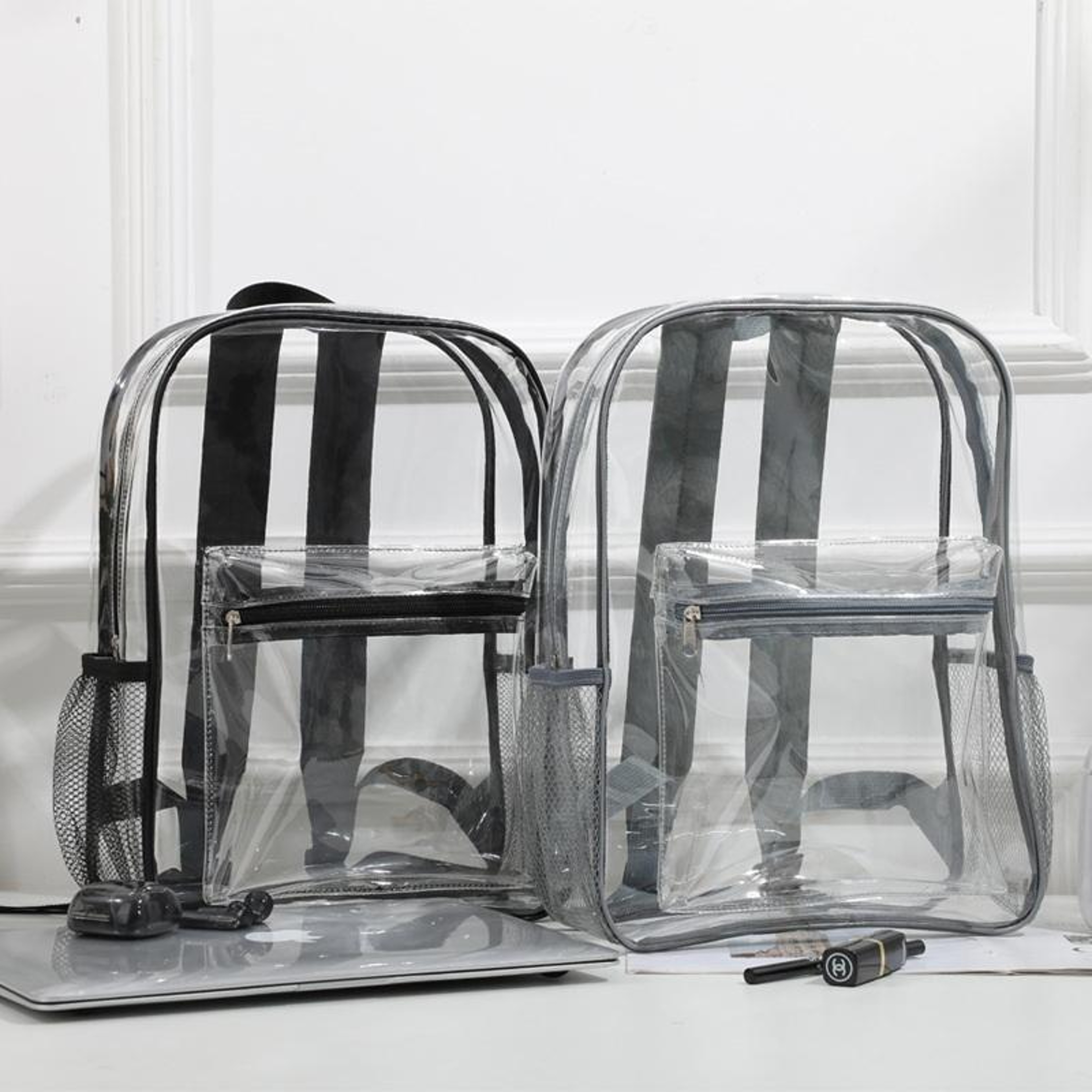 Clear Shield Transparent Back To School Backpack For Travel  Sports Large Capacity Waterproof Backp 4