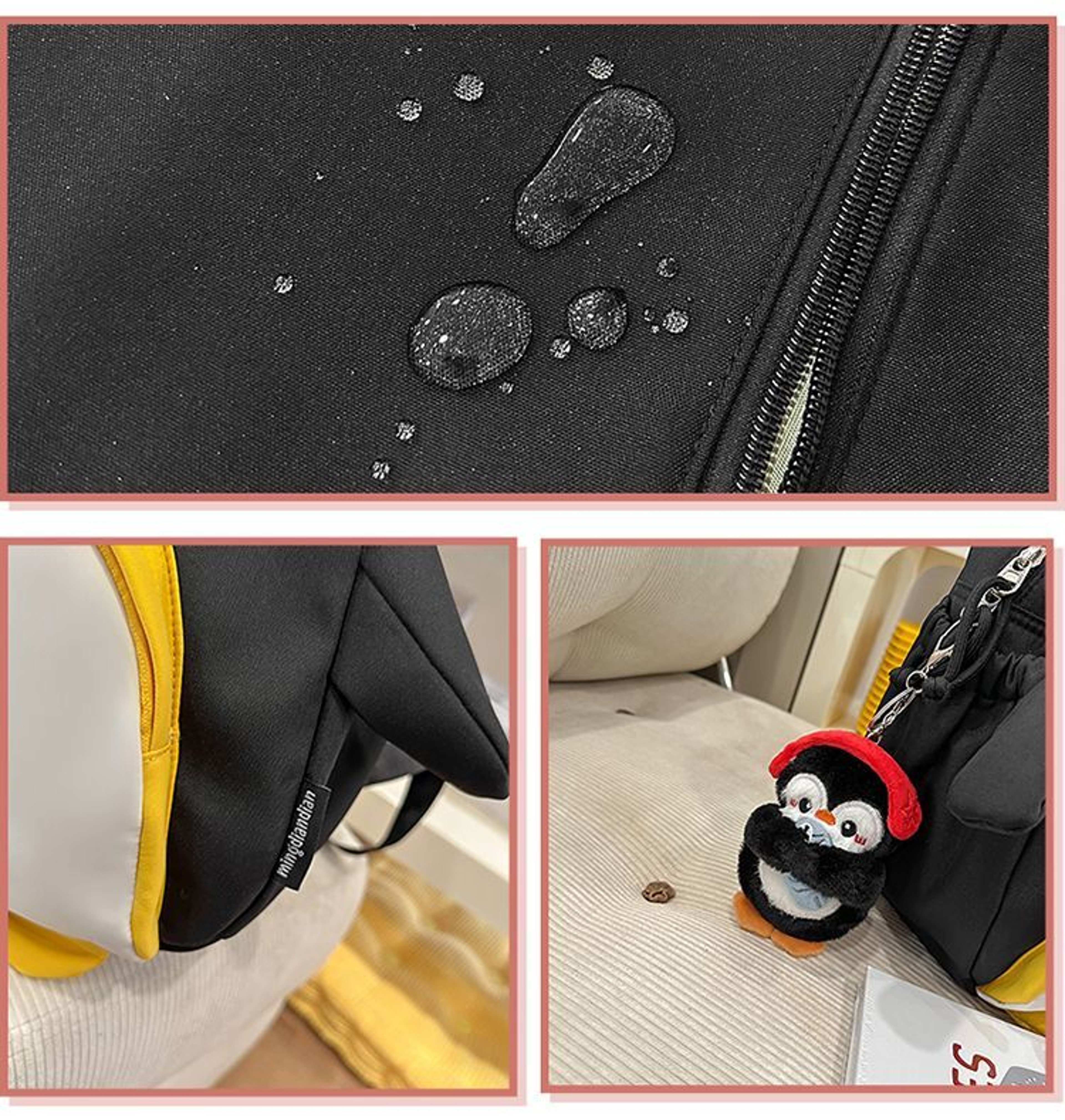 Pingu Penguin Backpack With Laptop Compartment Back To School Backpack For School  Travel 1