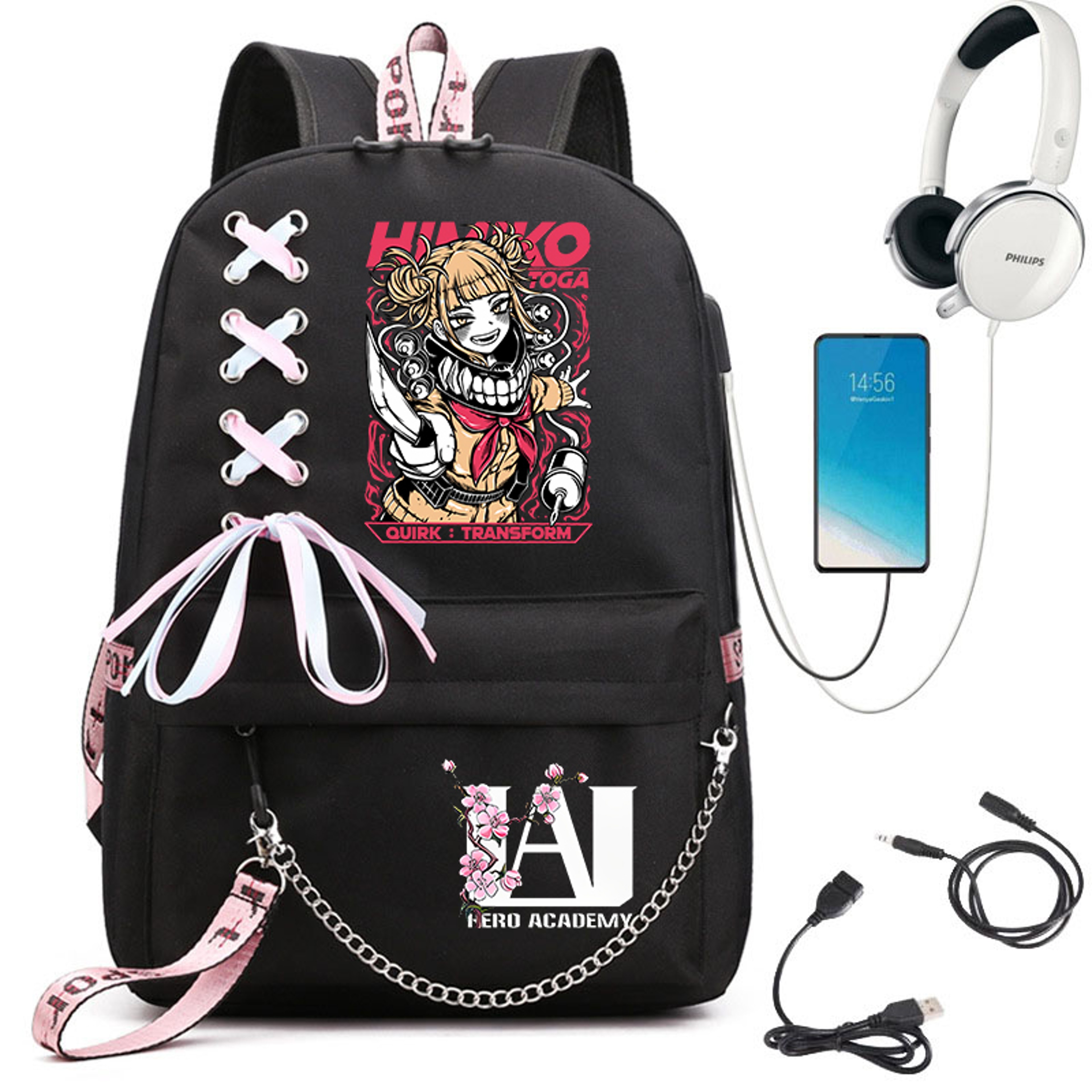 My Hero Academia Backpack For Students With Back To School Backpack Lightweight Anime School Bag 1