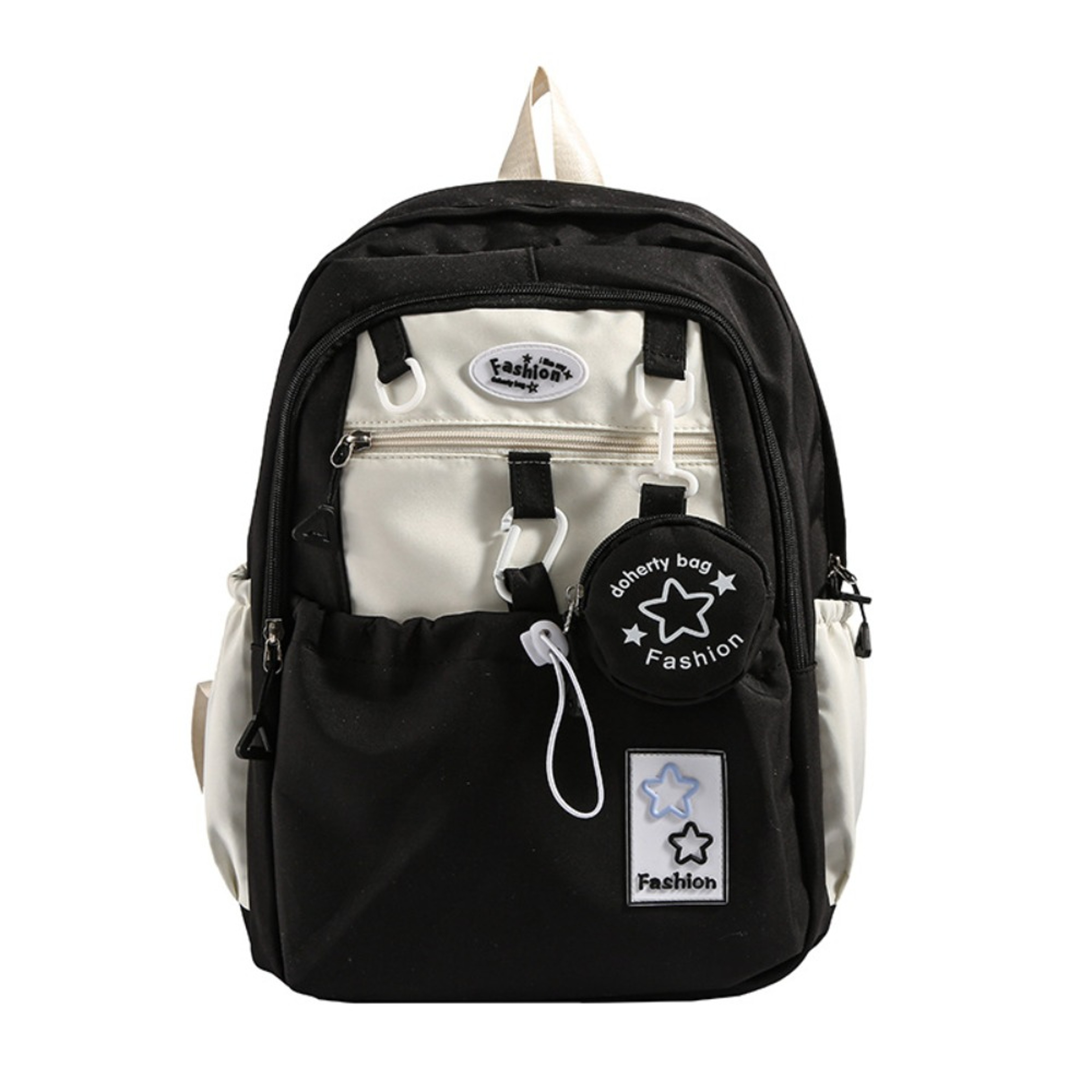 Cute Cartoon Kawaii Nylon Backpack With Coin Purse For Women Back To School Backpack School Travel  5