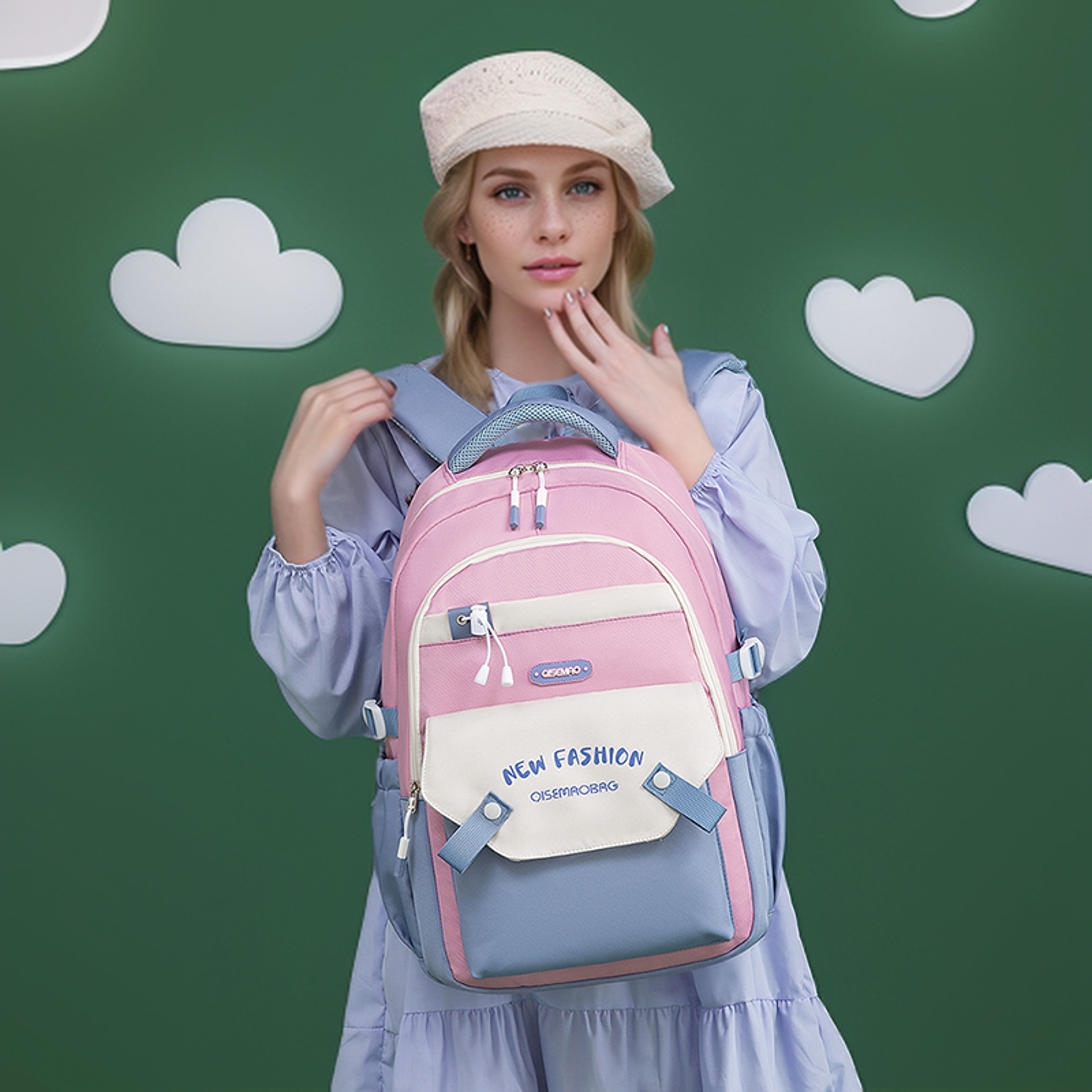 Elegant Girls School Backpack With Large Capacity Back To School Backpack For Elementary  Middle Sc 1