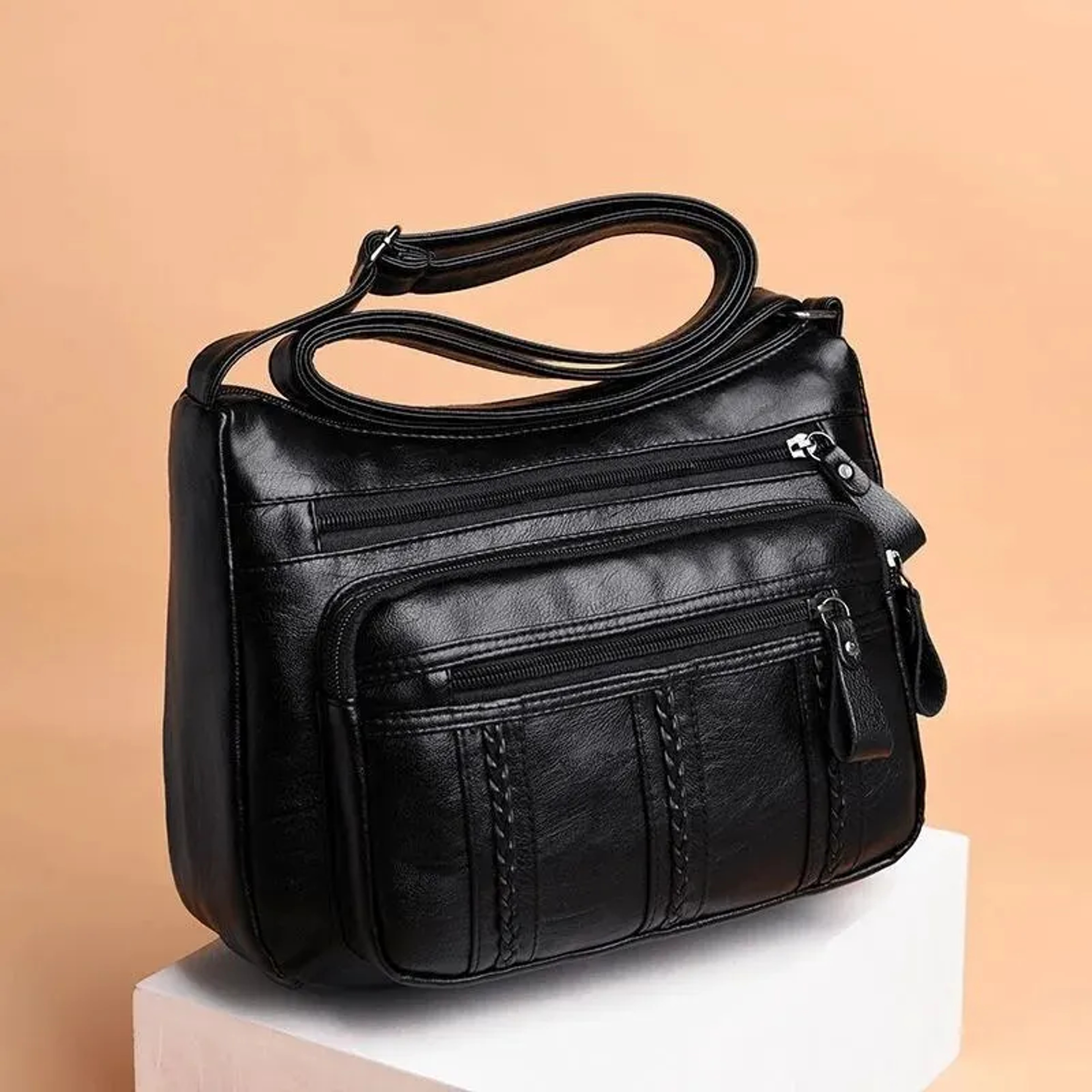 Elegant Multi Pocket Crossbody Bag For Women With Large Capacity Lightweight Design Back To School  4