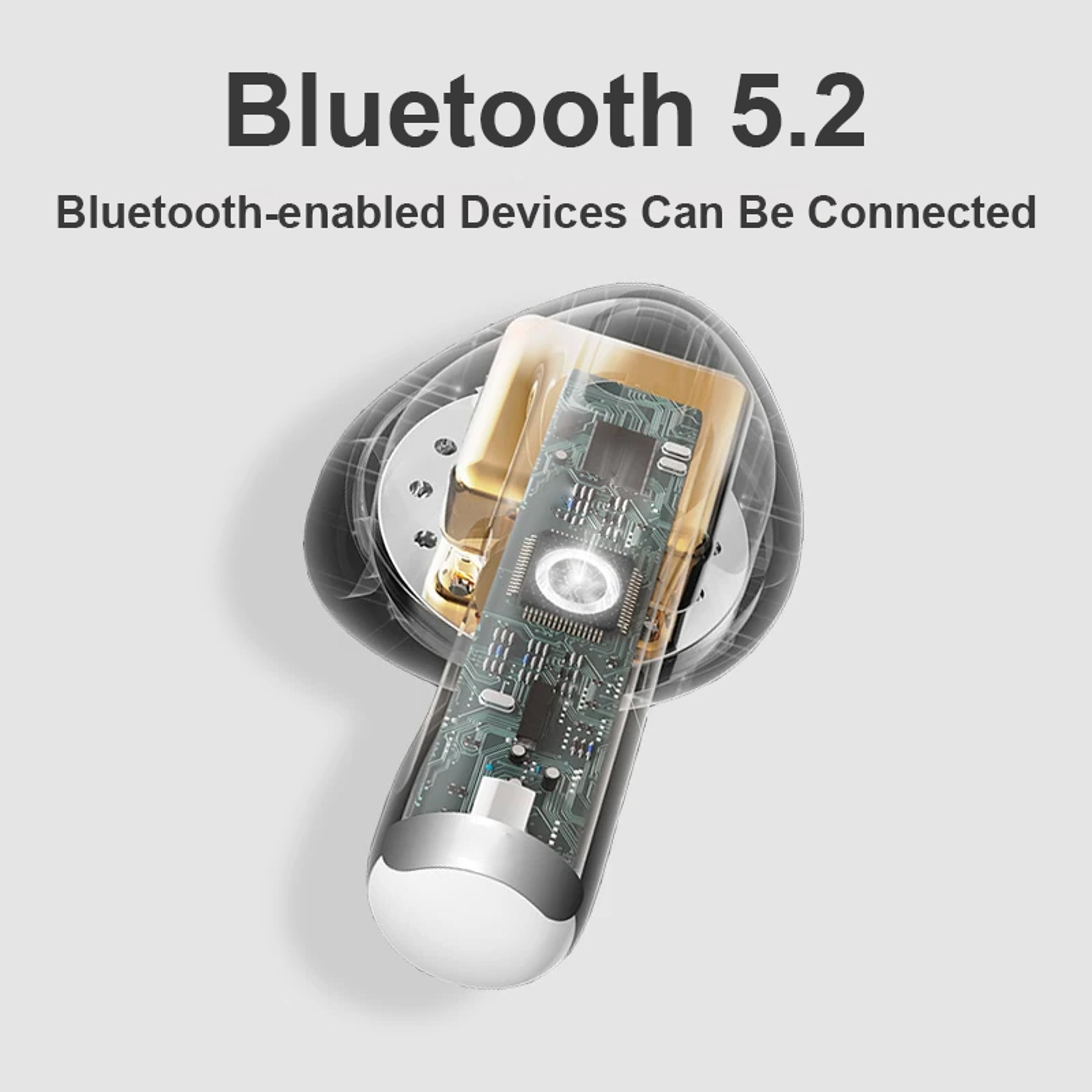 Airs Pro Bluetooth Earbuds With Touch Control  Siri Support 2