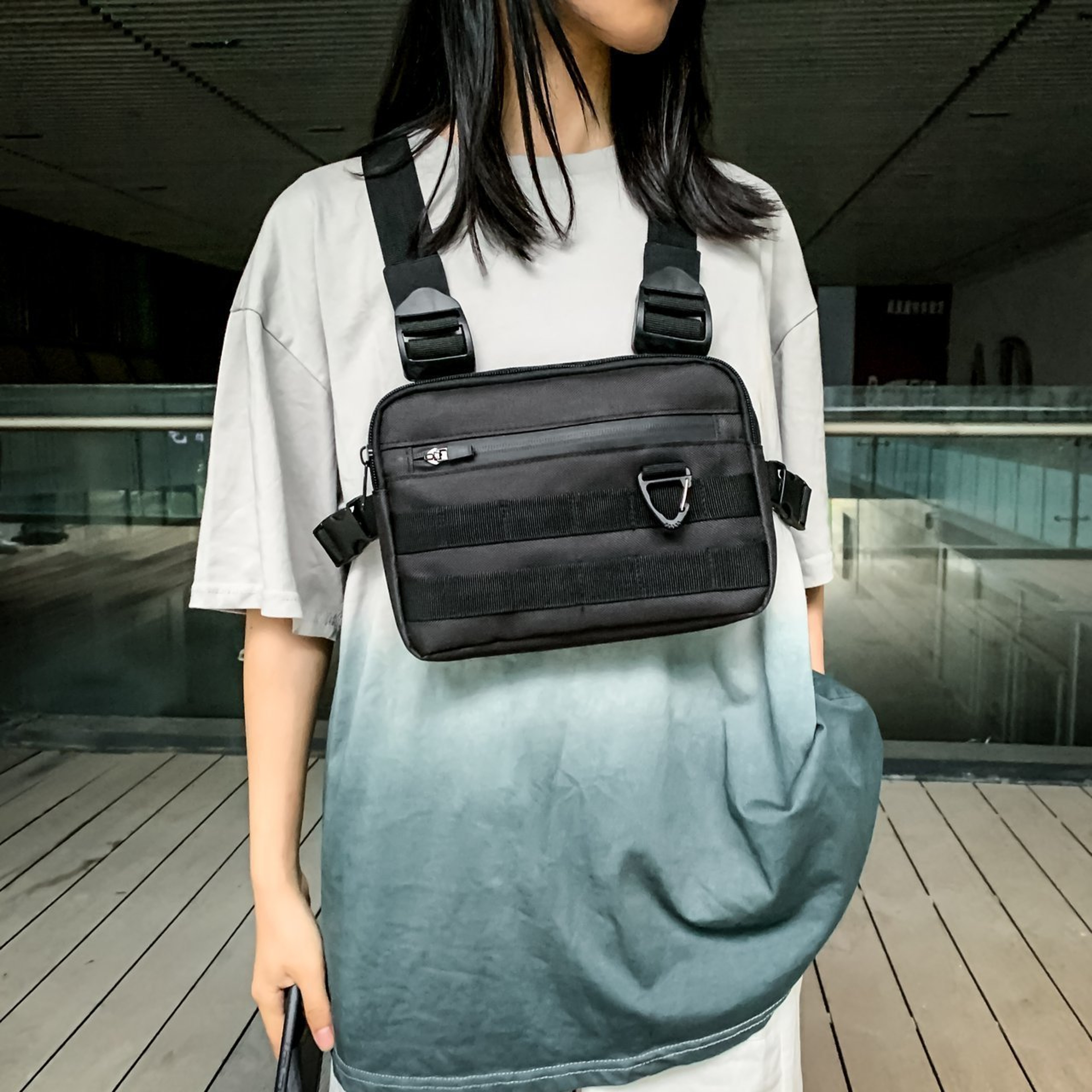 Urban Streetwear Chest Rig Bag And Back To School Backpack 2