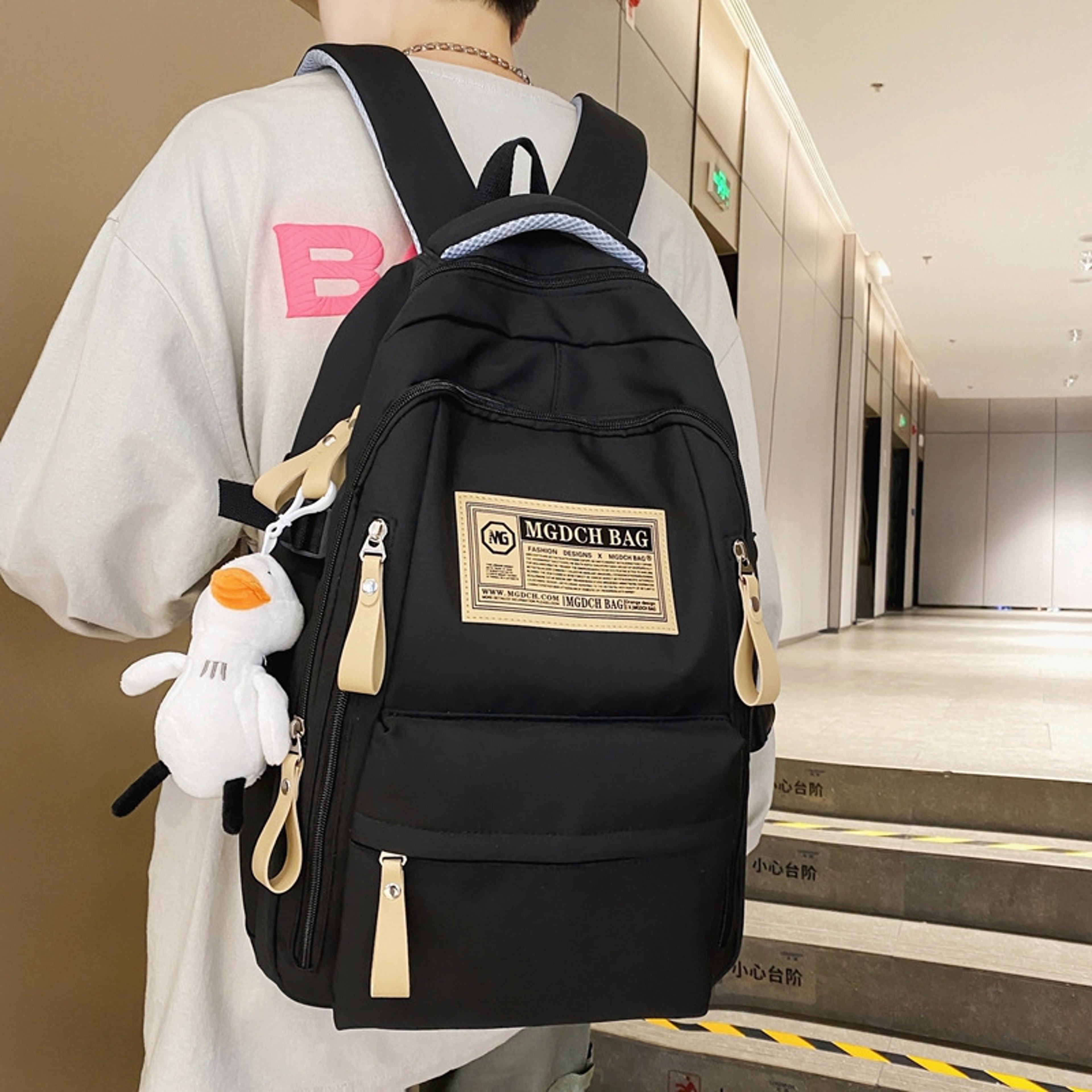 Versatile Travel Rucksack Stylish Back To School Backpack With High Capacity Storage 1
