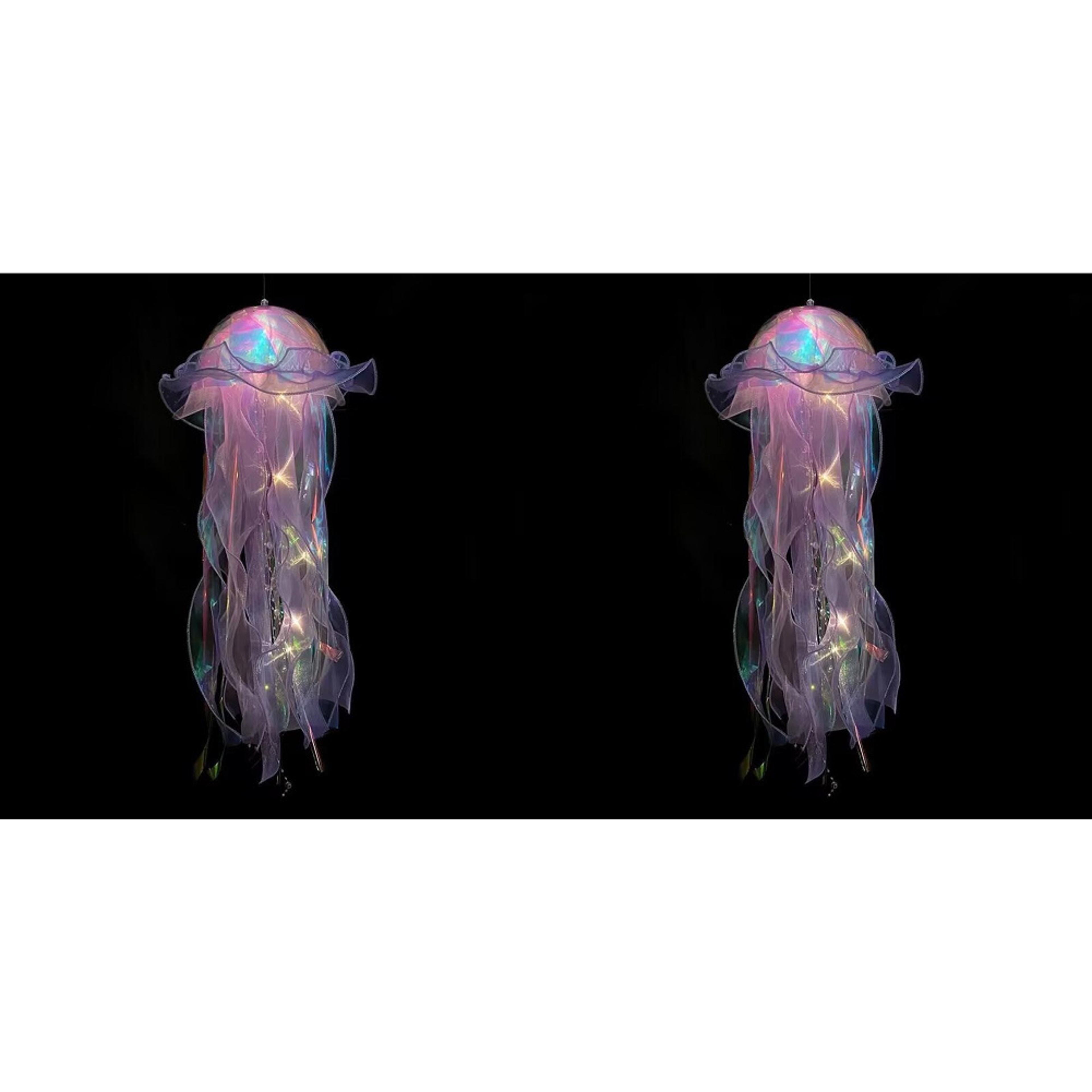 Luminous RGB Jellyfish Night Light Hanging Ceiling Decor for Bedroom Mood Lighting – view 8