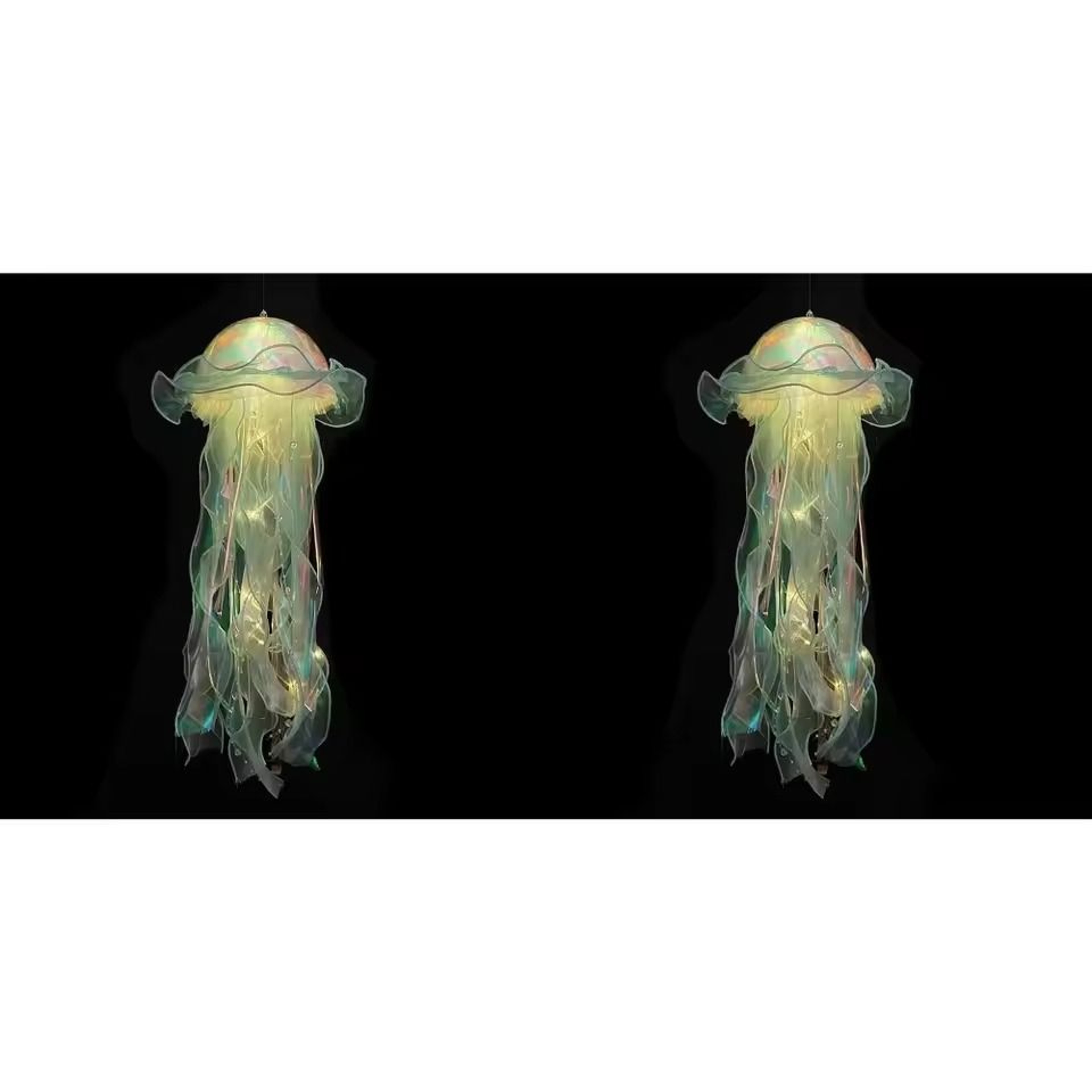 Luminous RGB Jellyfish Night Light Hanging Ceiling Decor For Bedroom Mood Lighting 2