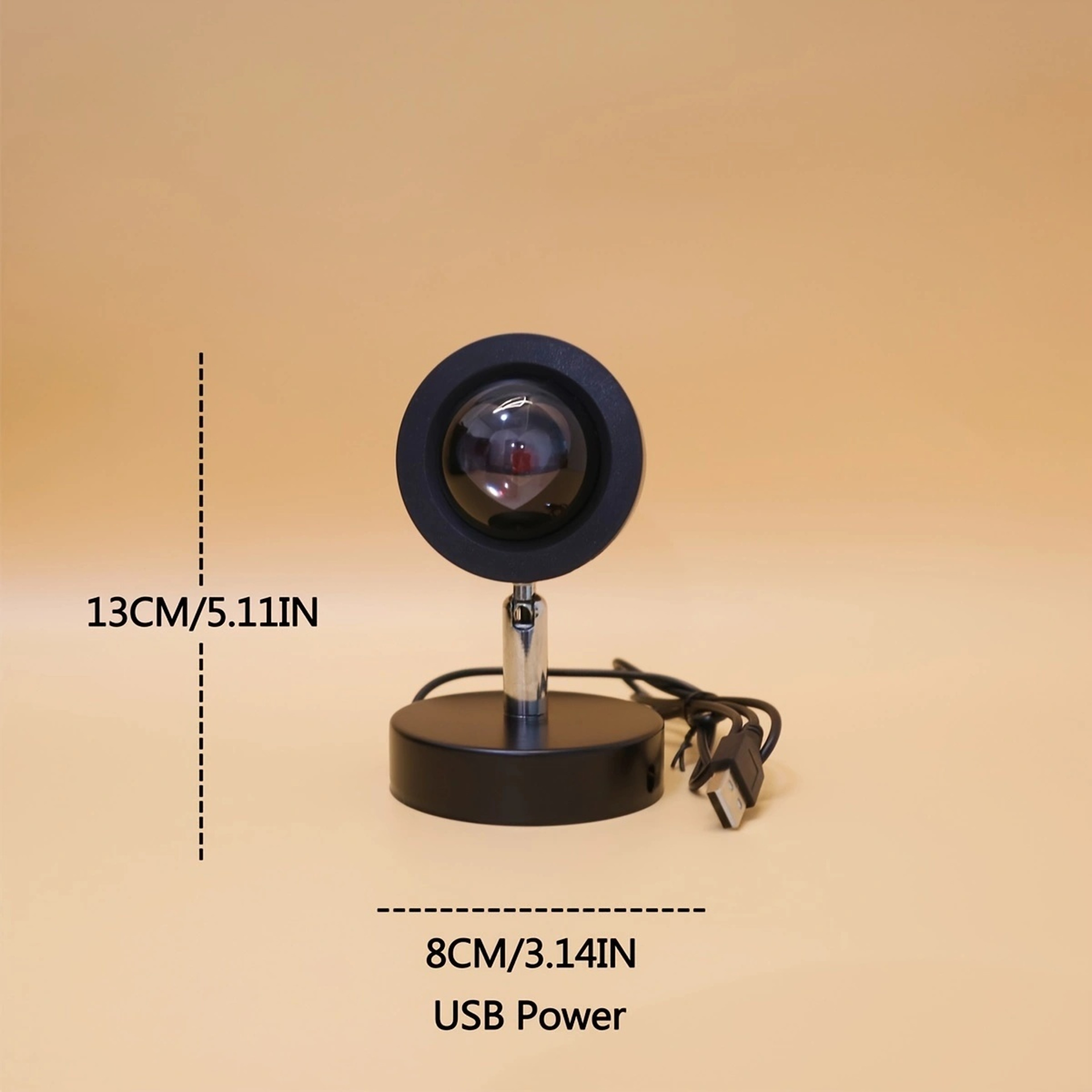 Heart Glow LED Projector Light USB Night Light For Romantic Bedroom Decor  Photography 6