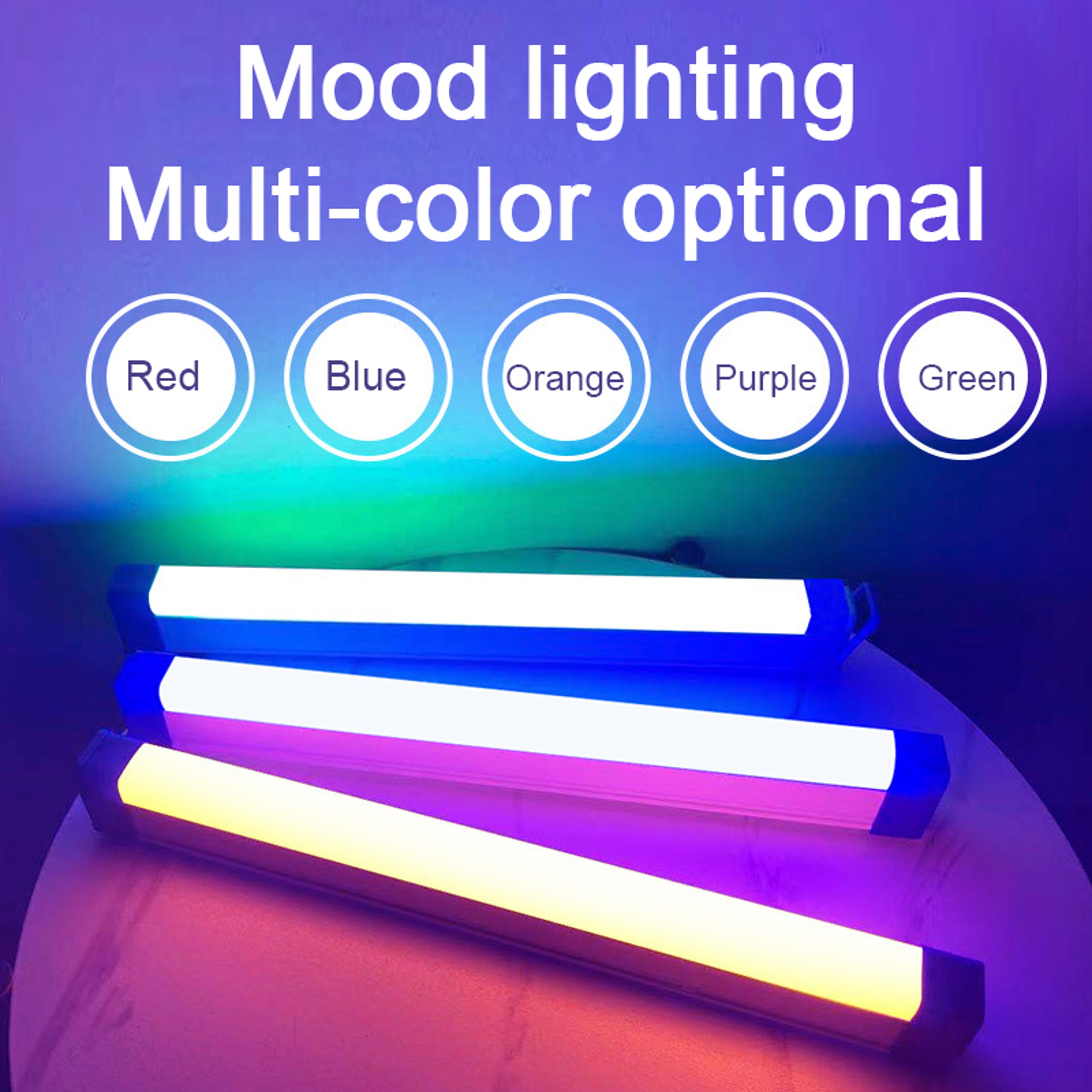 RGB LED Light Rechargeable Night Lamp For Bedroom Decor  Photography 1