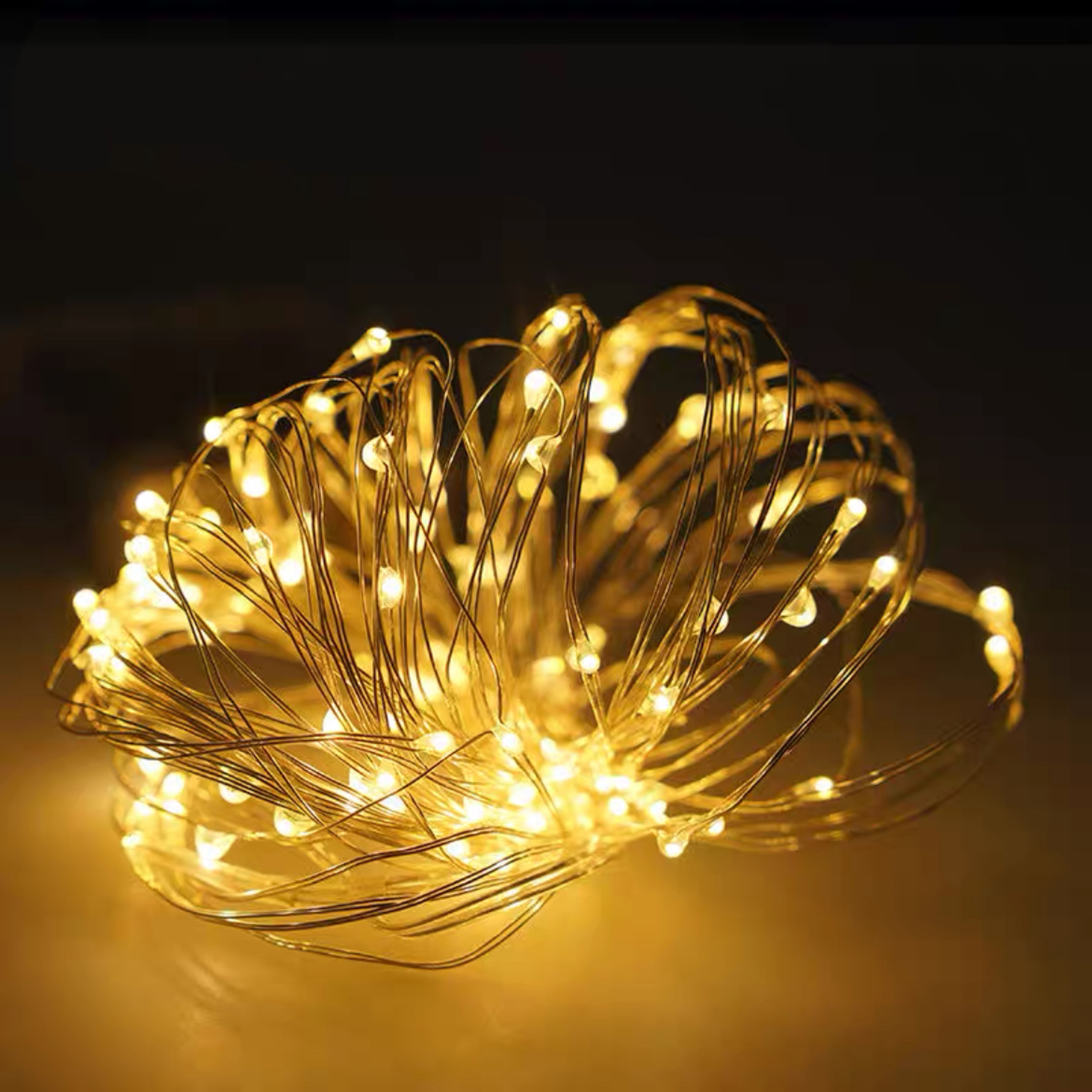Fairy Lights Copper Wire String Lights For Wedding Centerpieces Parties  Home Decor 8