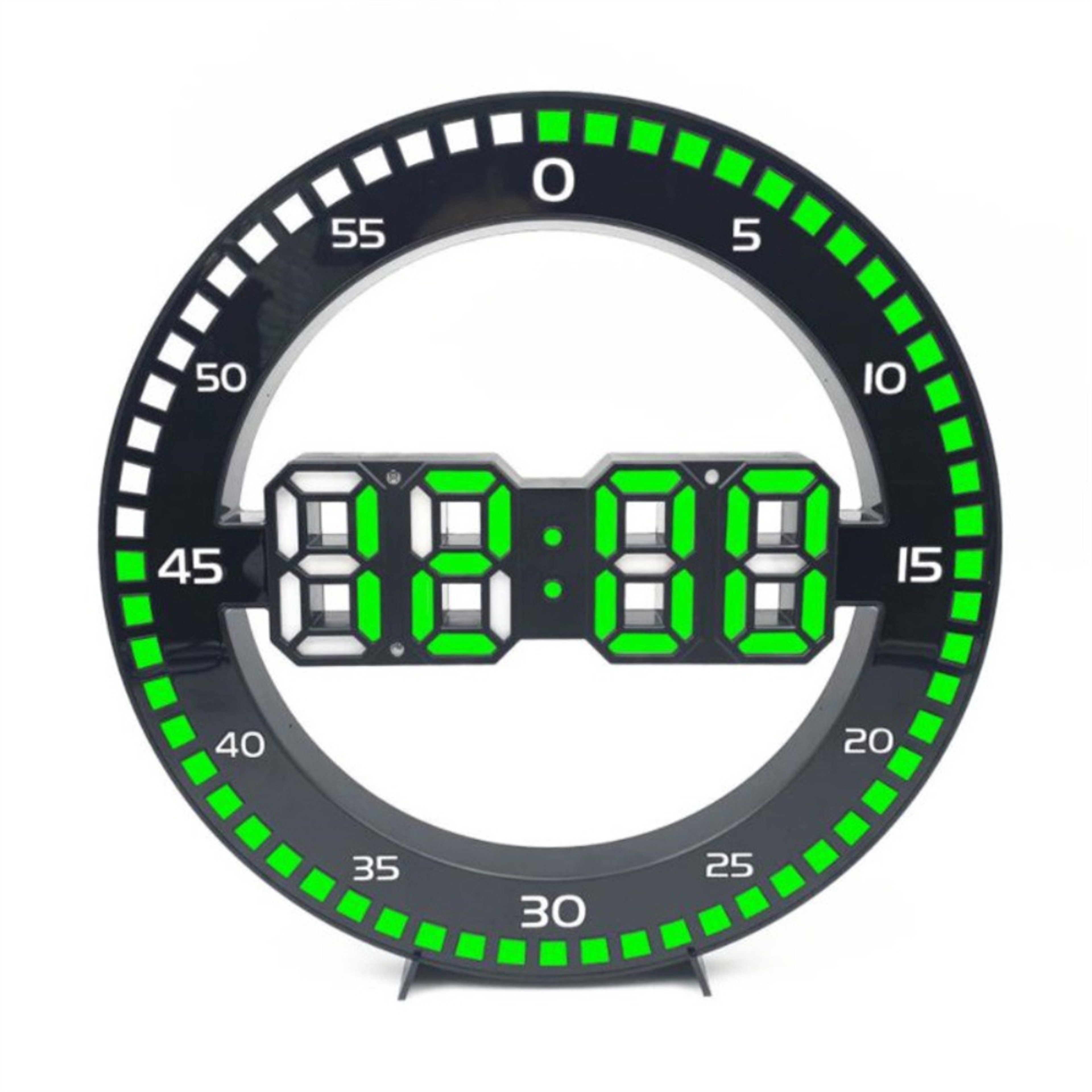 Large LED Digital Wall Clock With Silent Display Modern Electronic Wall Clock For Home  Office 8