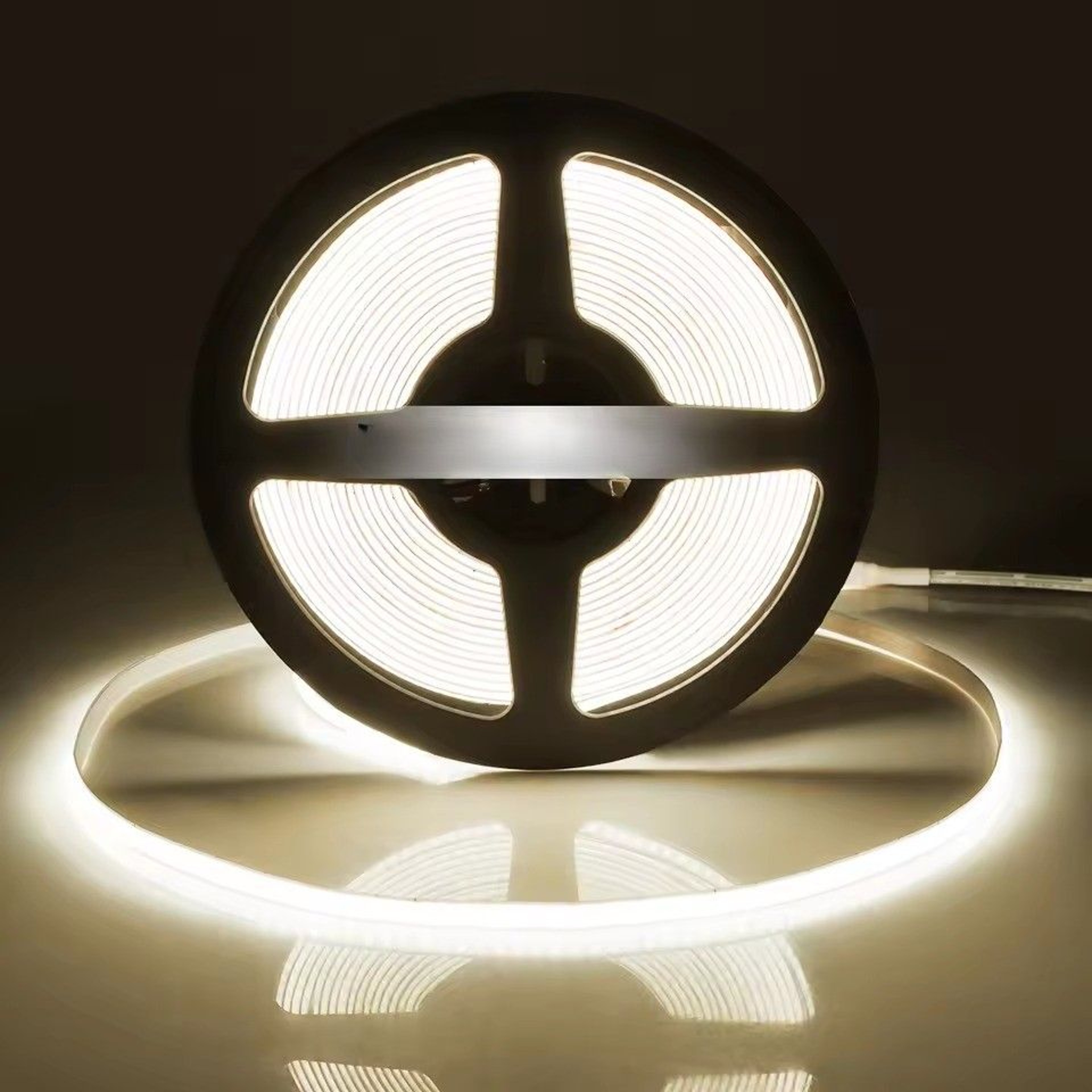 Smart COB LED Light Strip With Wireless Touch Sensor For Under Cabinet Mirror  Wood Lighting 0