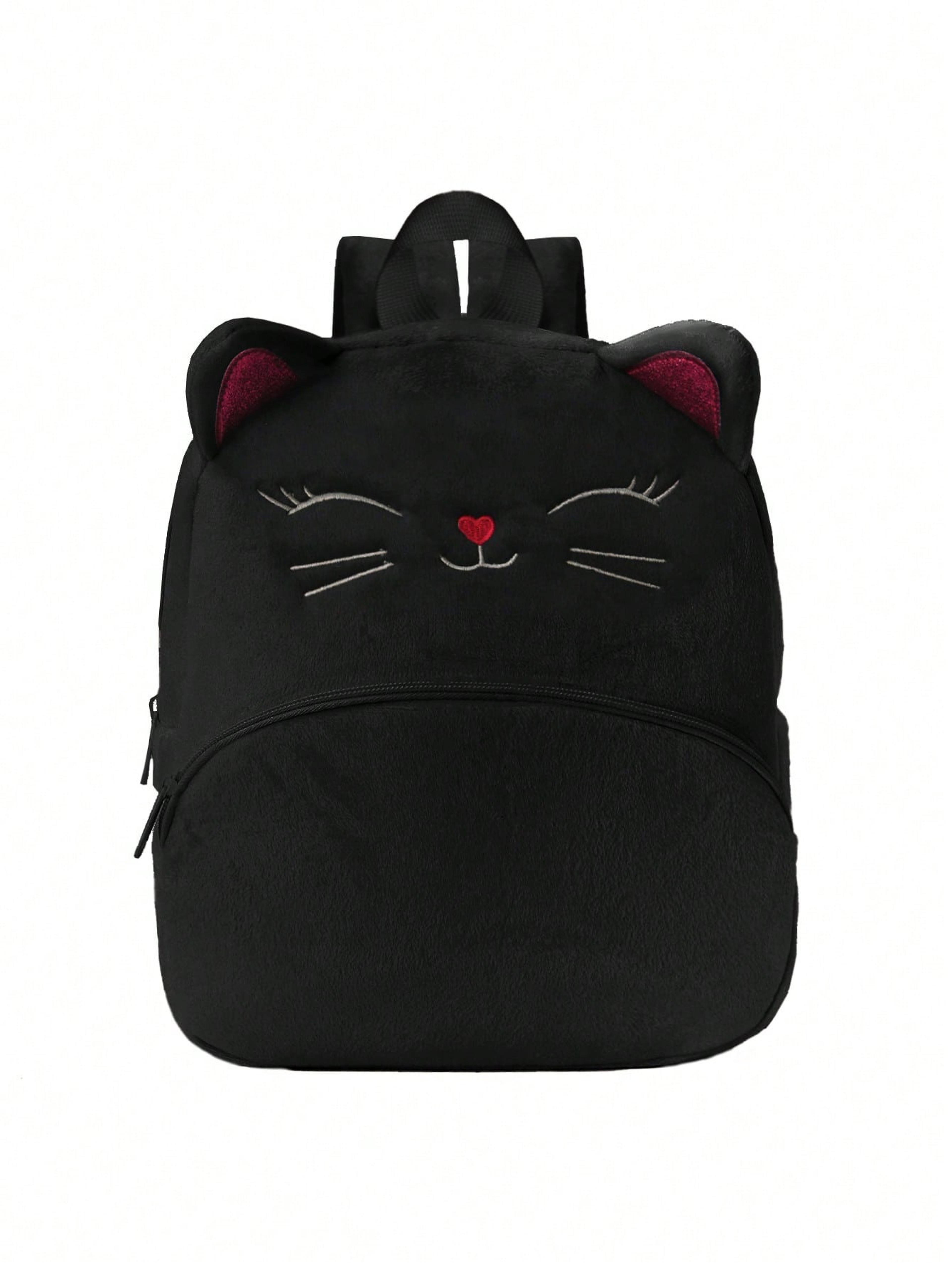 Cute Animal Plush Toddler Backpack Soft Kindergarten Bag For Kids 8