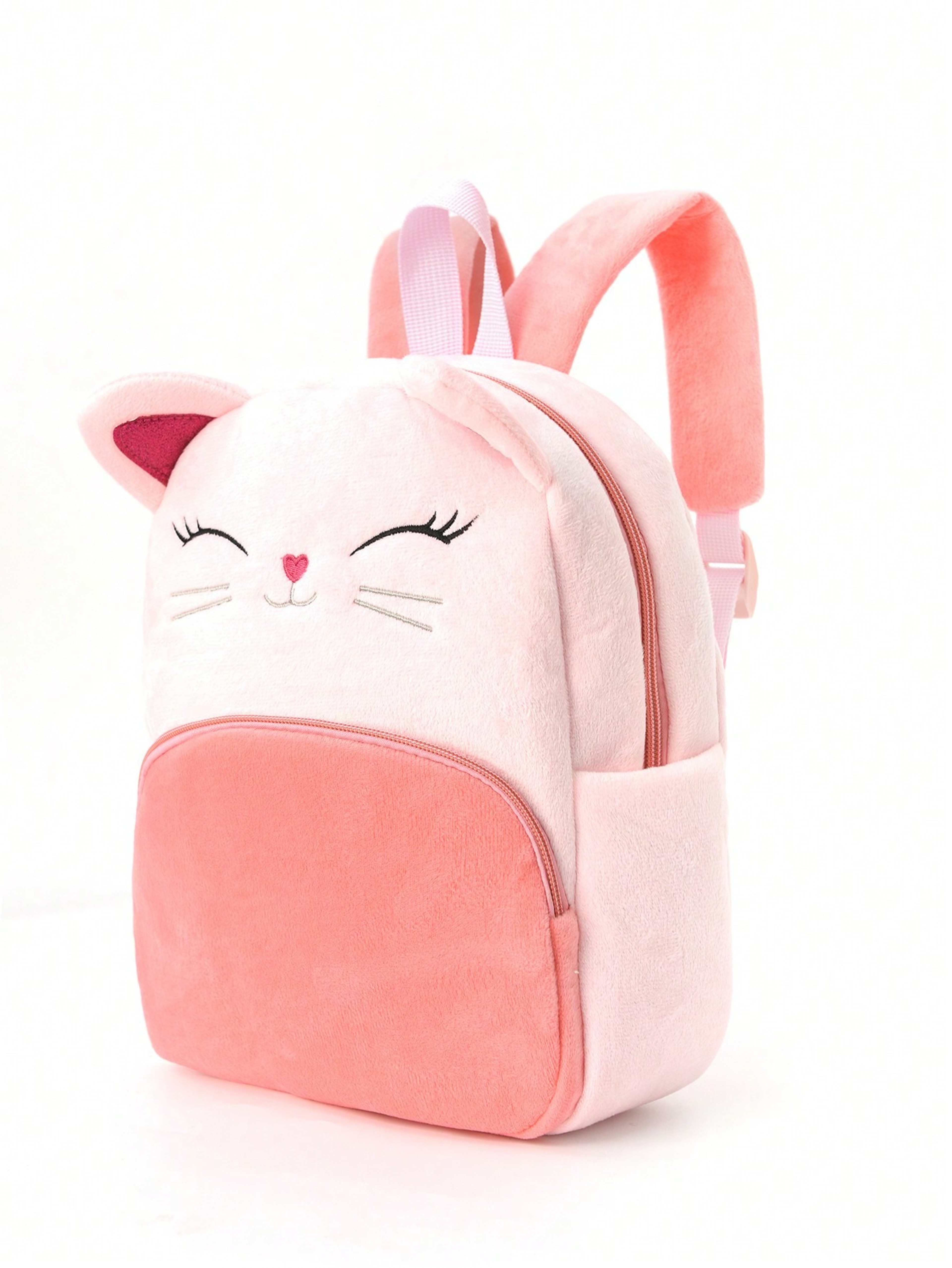 Cute Animal Plush Toddler Backpack Soft Kindergarten Bag For Kids 6