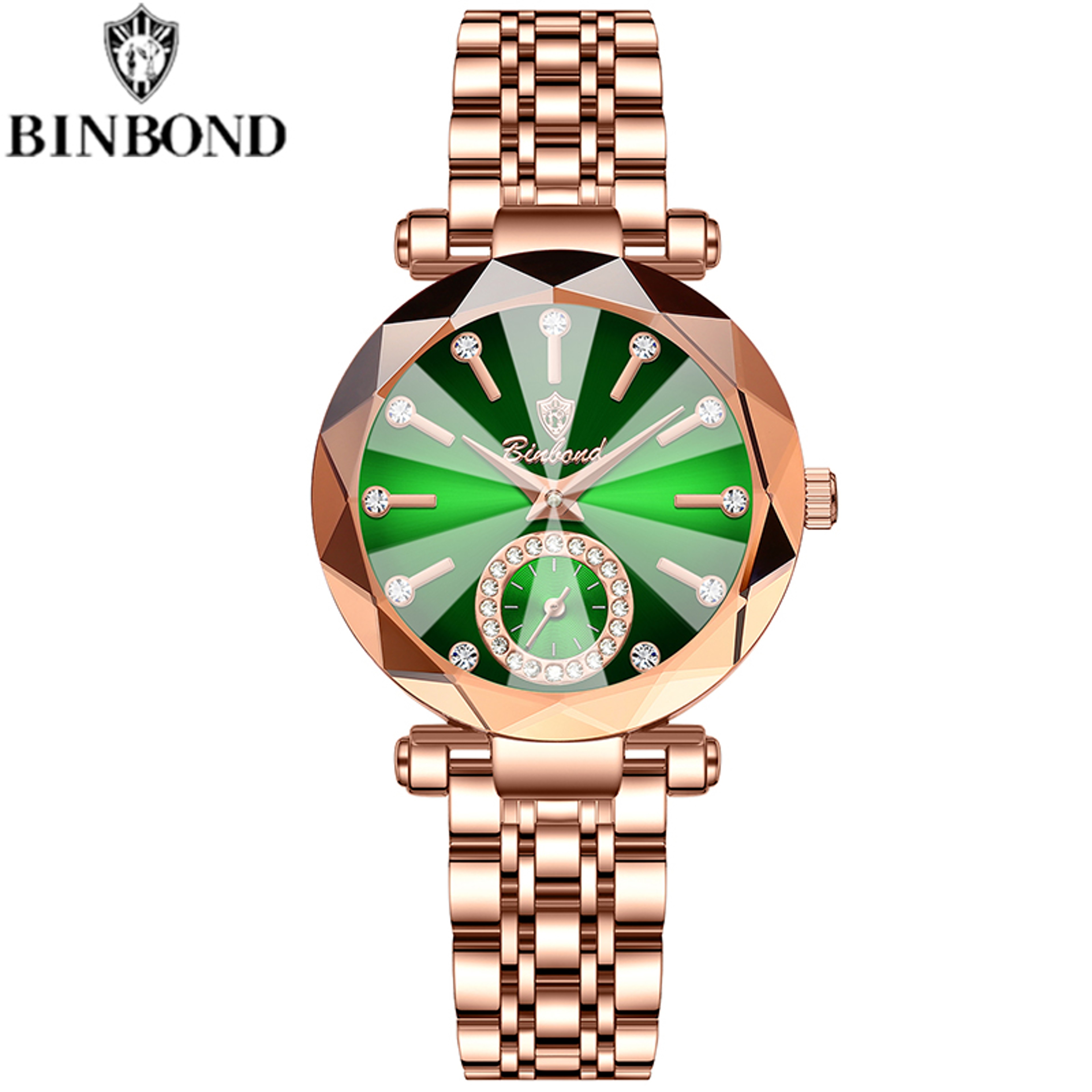 Heart Of The Ocean Inspired Women Quartz Watch Elegant Diamond Waterproof Casual Wristwatch 8