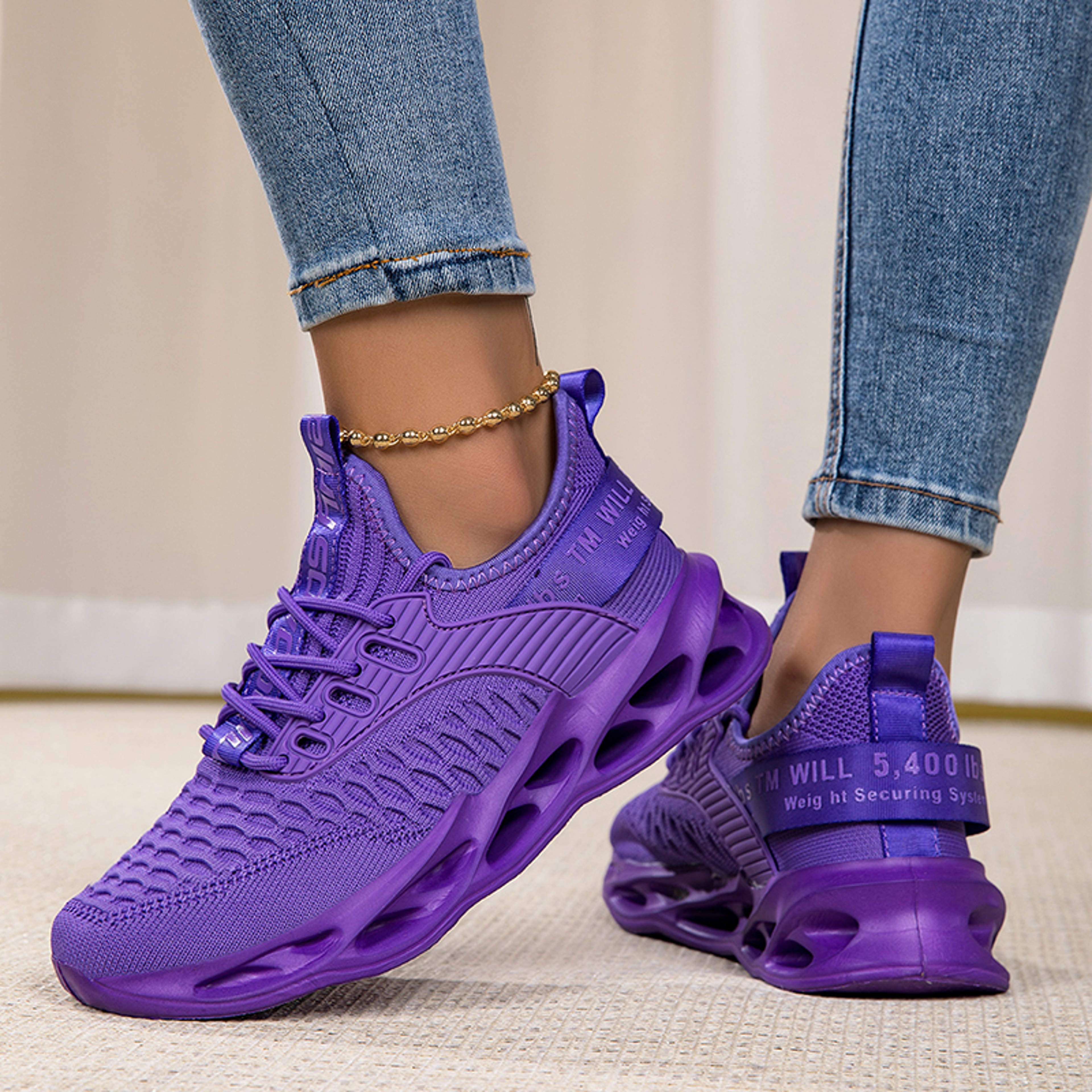 Women Platform Sneakers Breathable Walking Sport Shoes 7