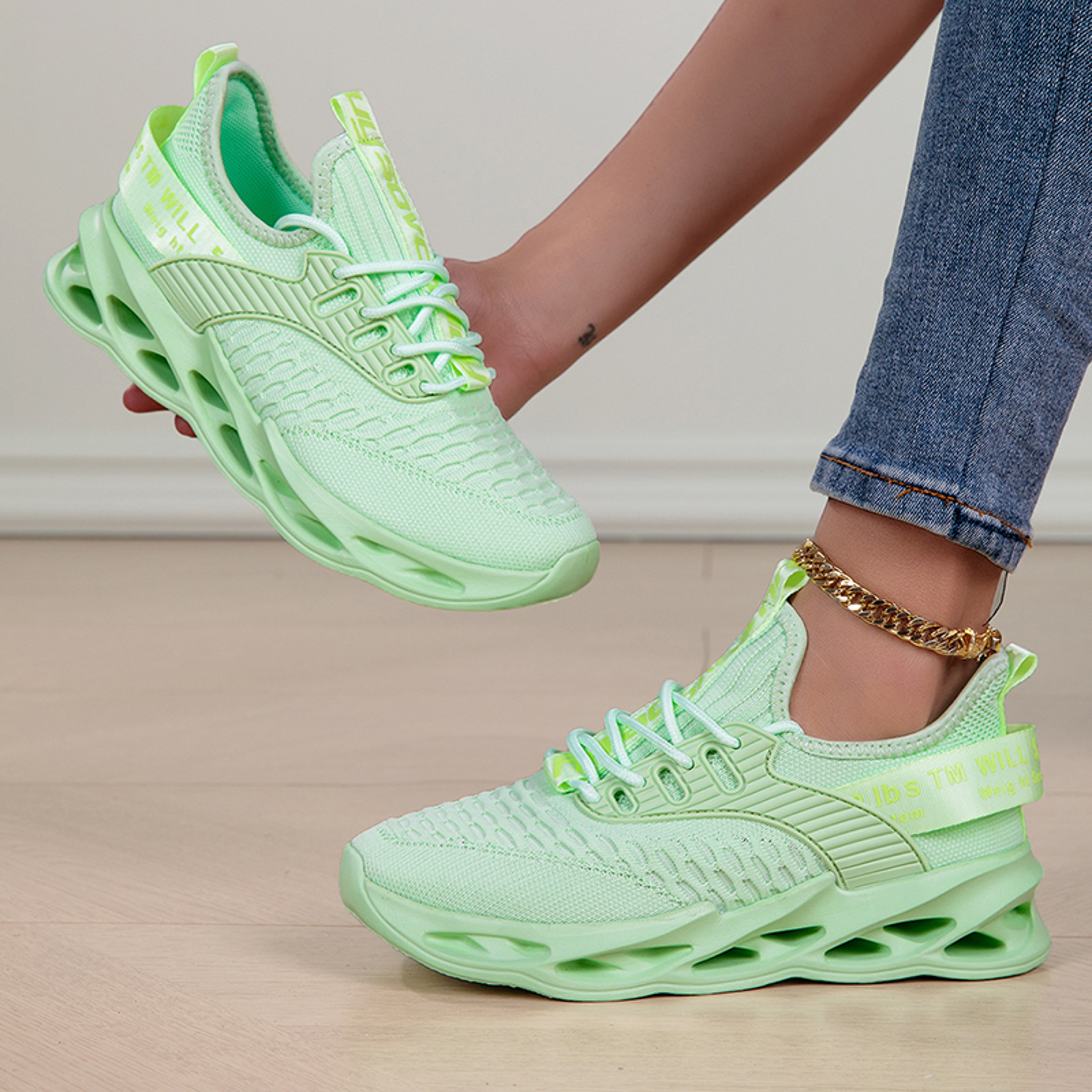 Women Platform Sneakers Breathable Walking Sport Shoes 3