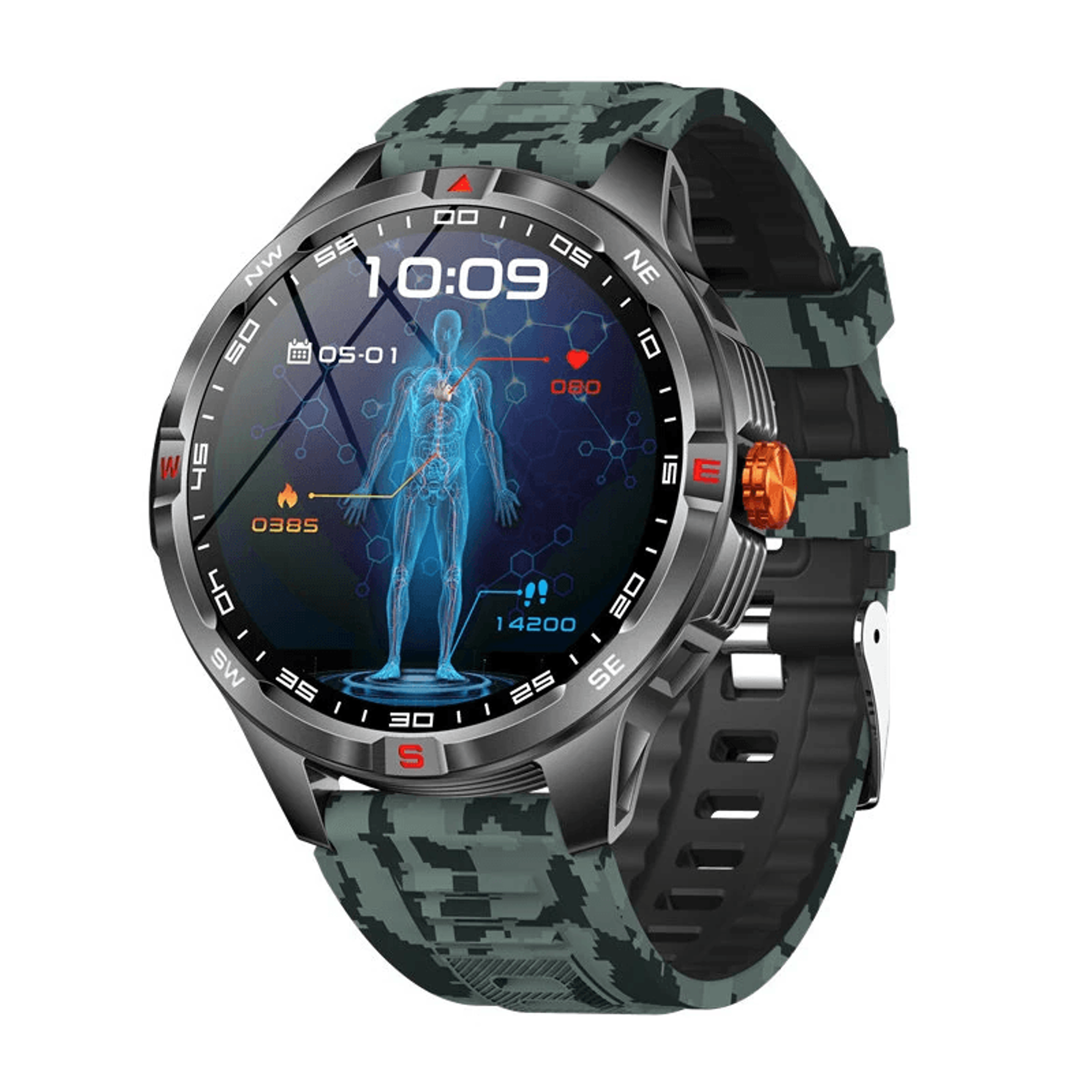 Long Battery Smart Watch With Bluetooth Calling Fitness Tracker And Waterproof Design 1