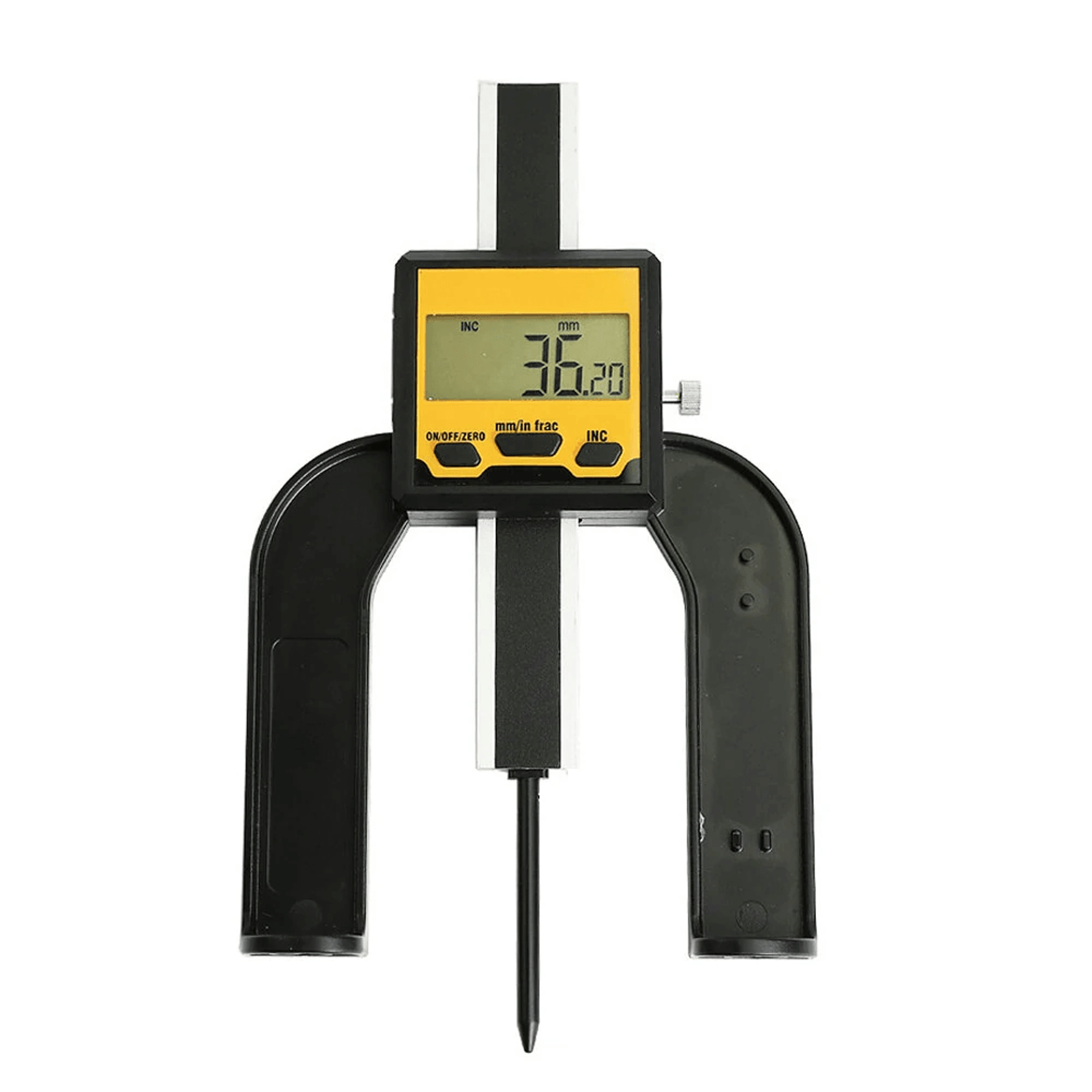 Precision Digital Depth Gauge With LCD Display For Woodworking And Accurate Height Measurement 0