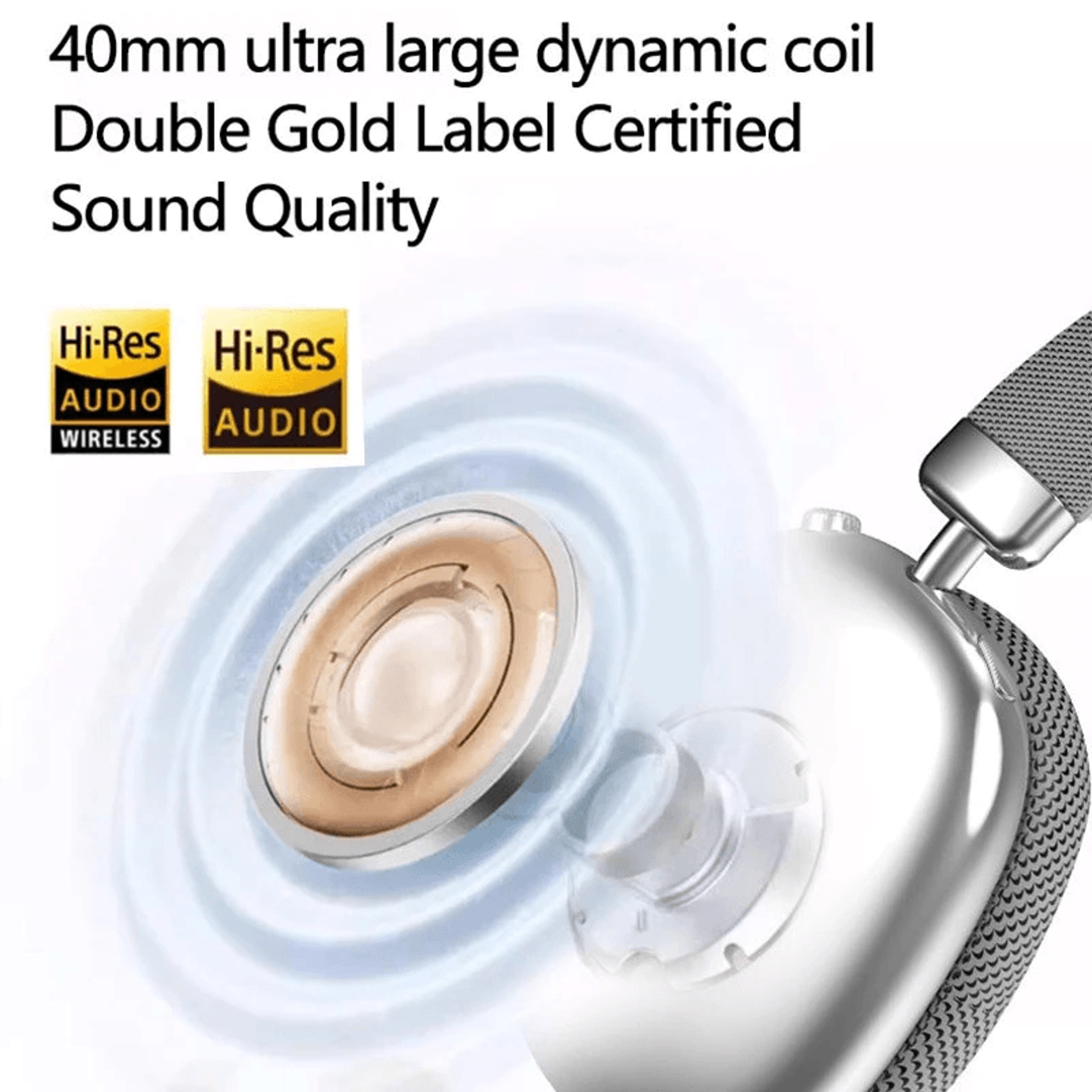 Bluetooth Wireless Headphones With Drivers HD Microphone And Playback 2