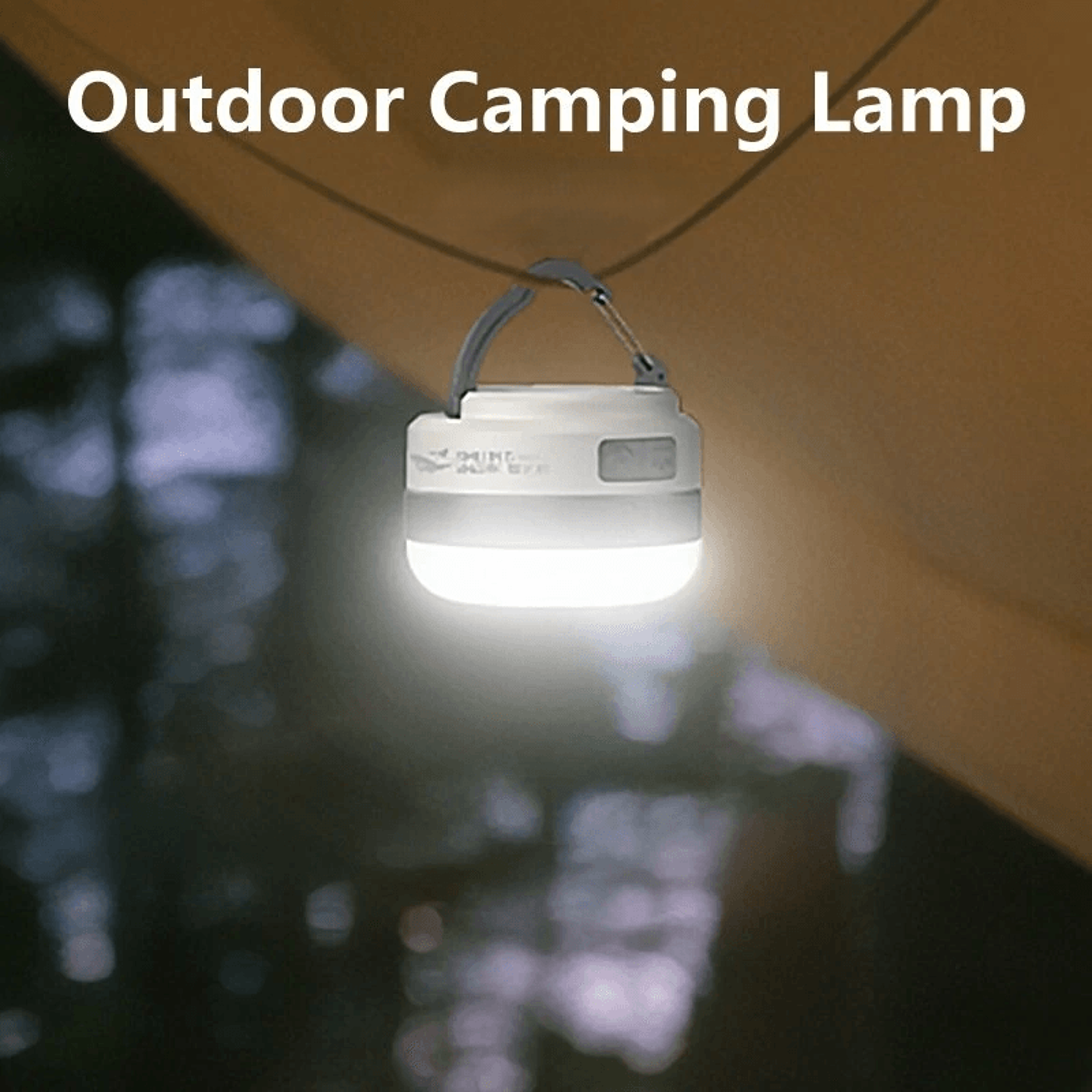 Rechargeable Camping Lantern Portable Adjustable Tent Light For Outdoor Emergency Use 6