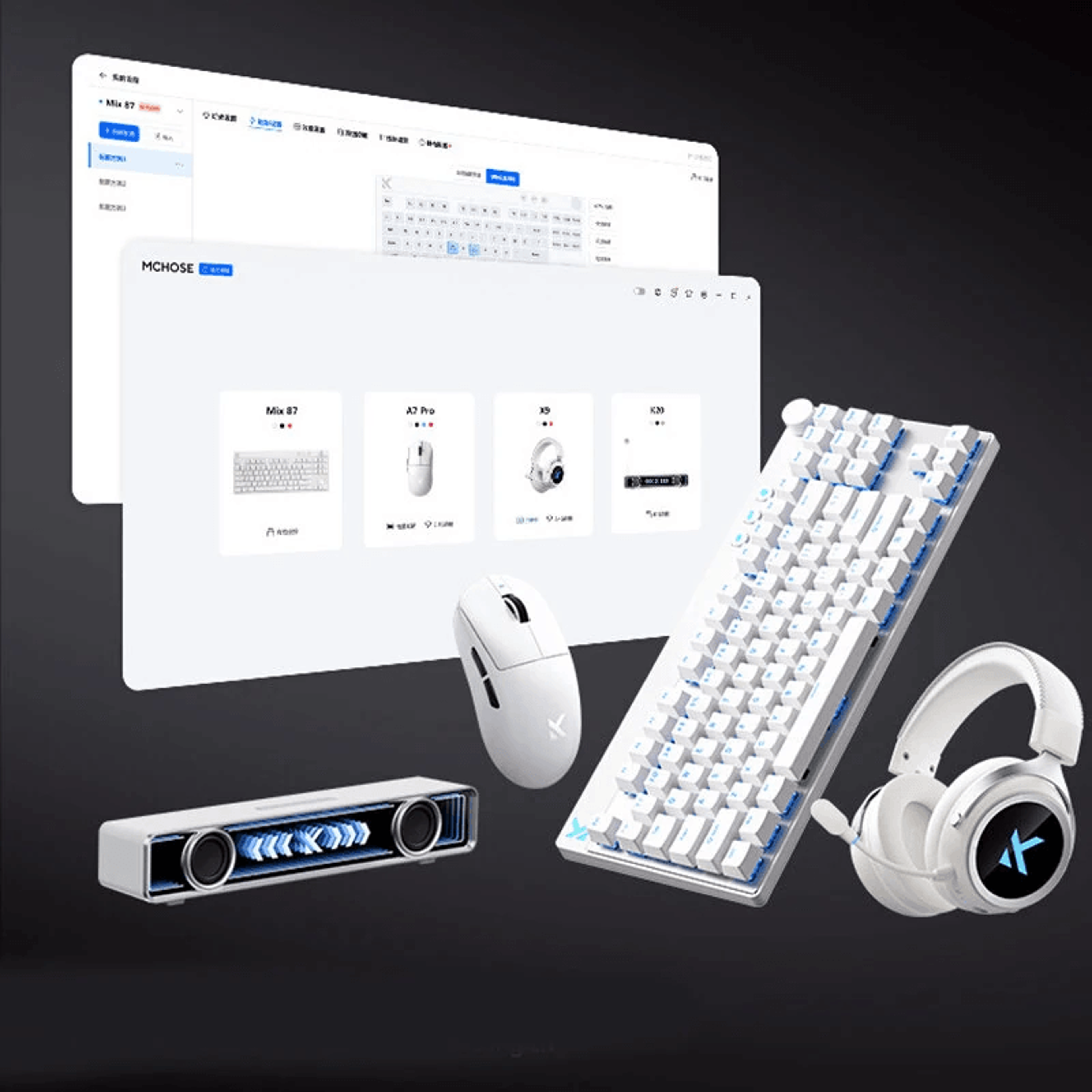 Rapid Trigger Hall Effect Gaming Keyboard With Apollo Magnetic Switches ARGB Lighting And Volume Kn 3