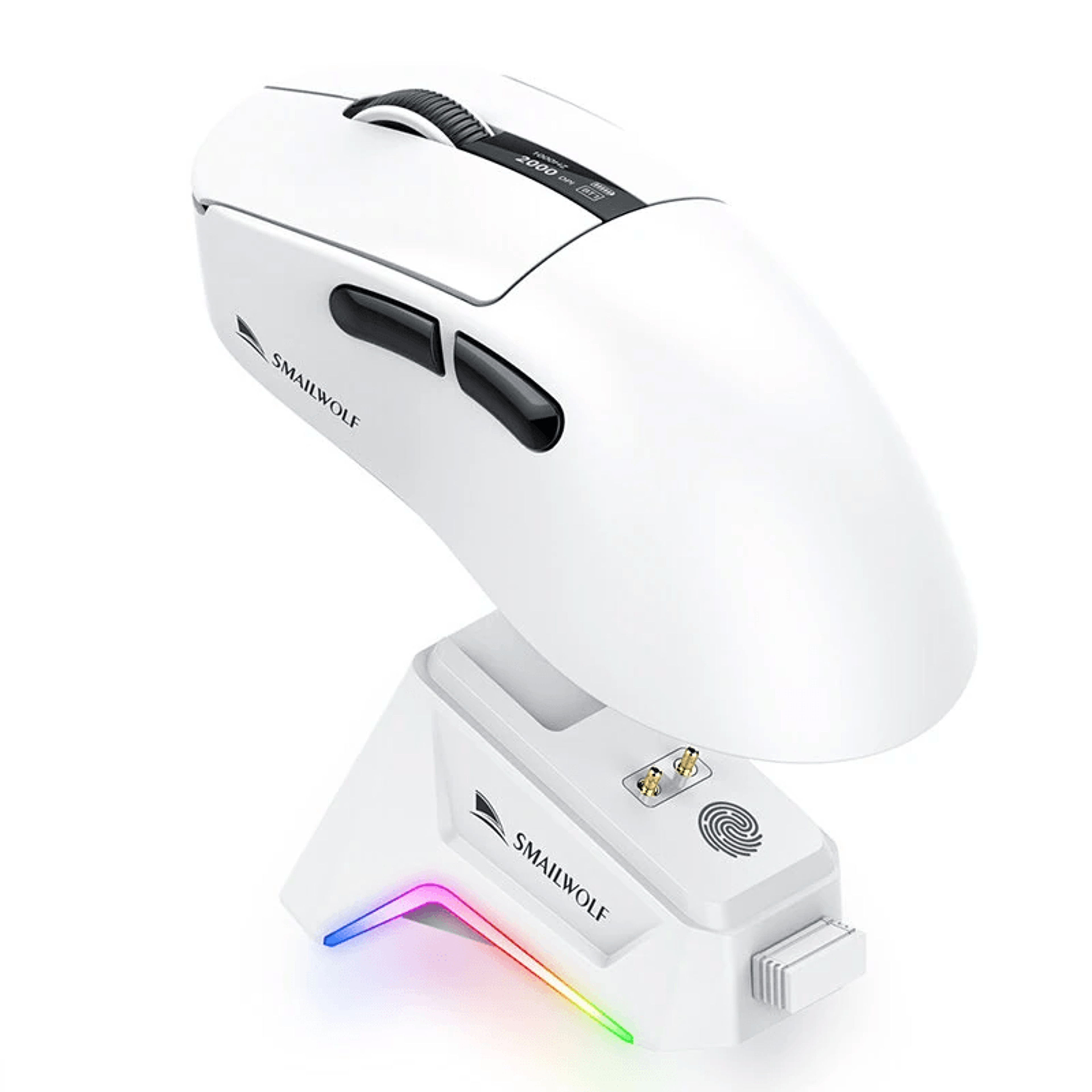 Tri Mode Wireless Gaming Mouse With Charging Dock Digital Display And Lightweight Precision 0
